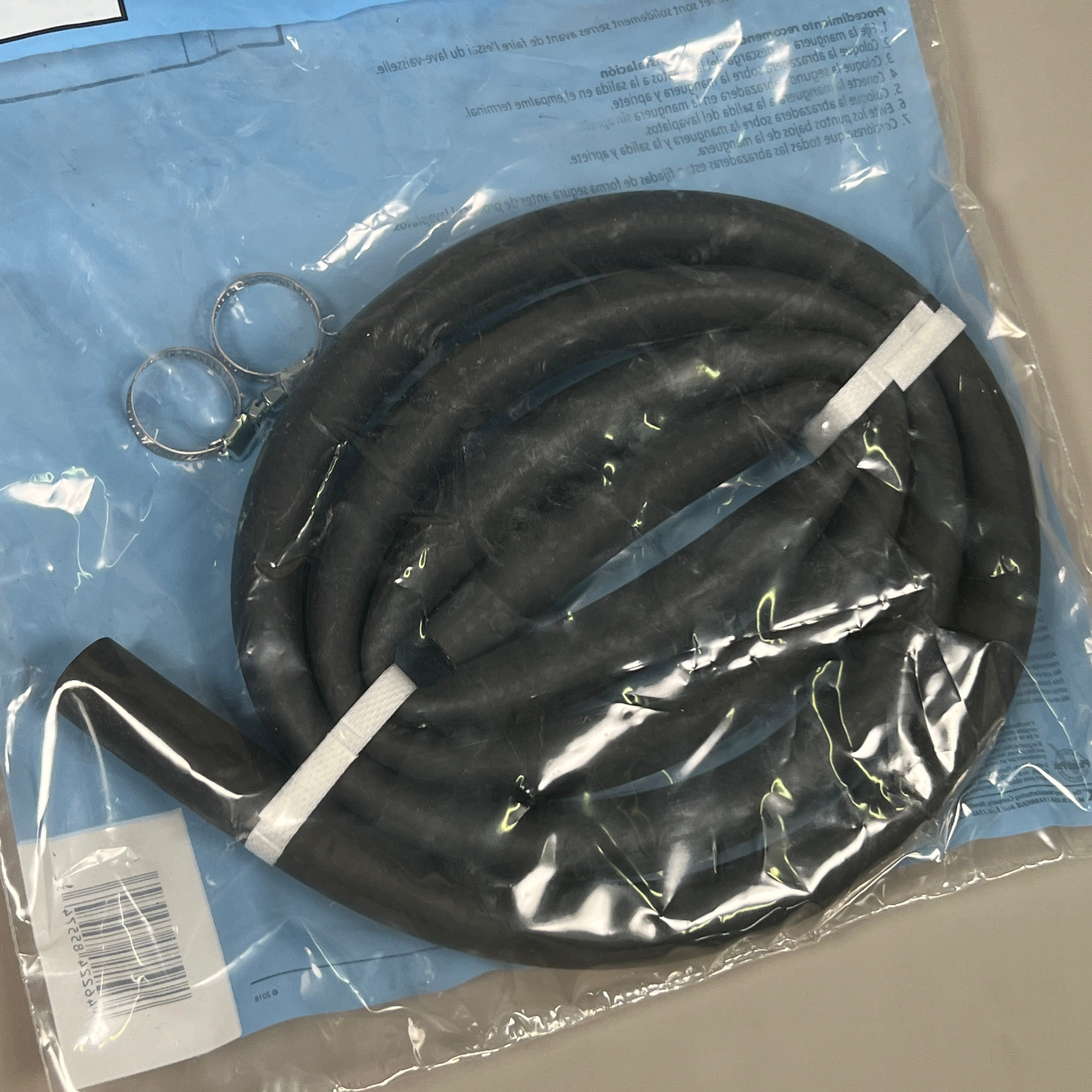 PLUMB PAK Dishwasher Discharge Hose With Clamps 6 In. (New)