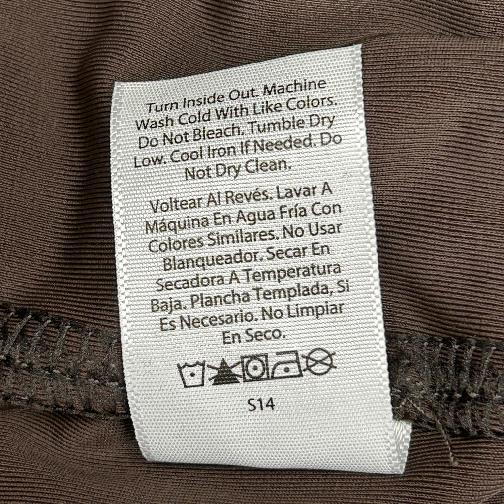 TIME AND TRU Women's Faux Leather Leggings Sz XL 16-18 Brown (New)