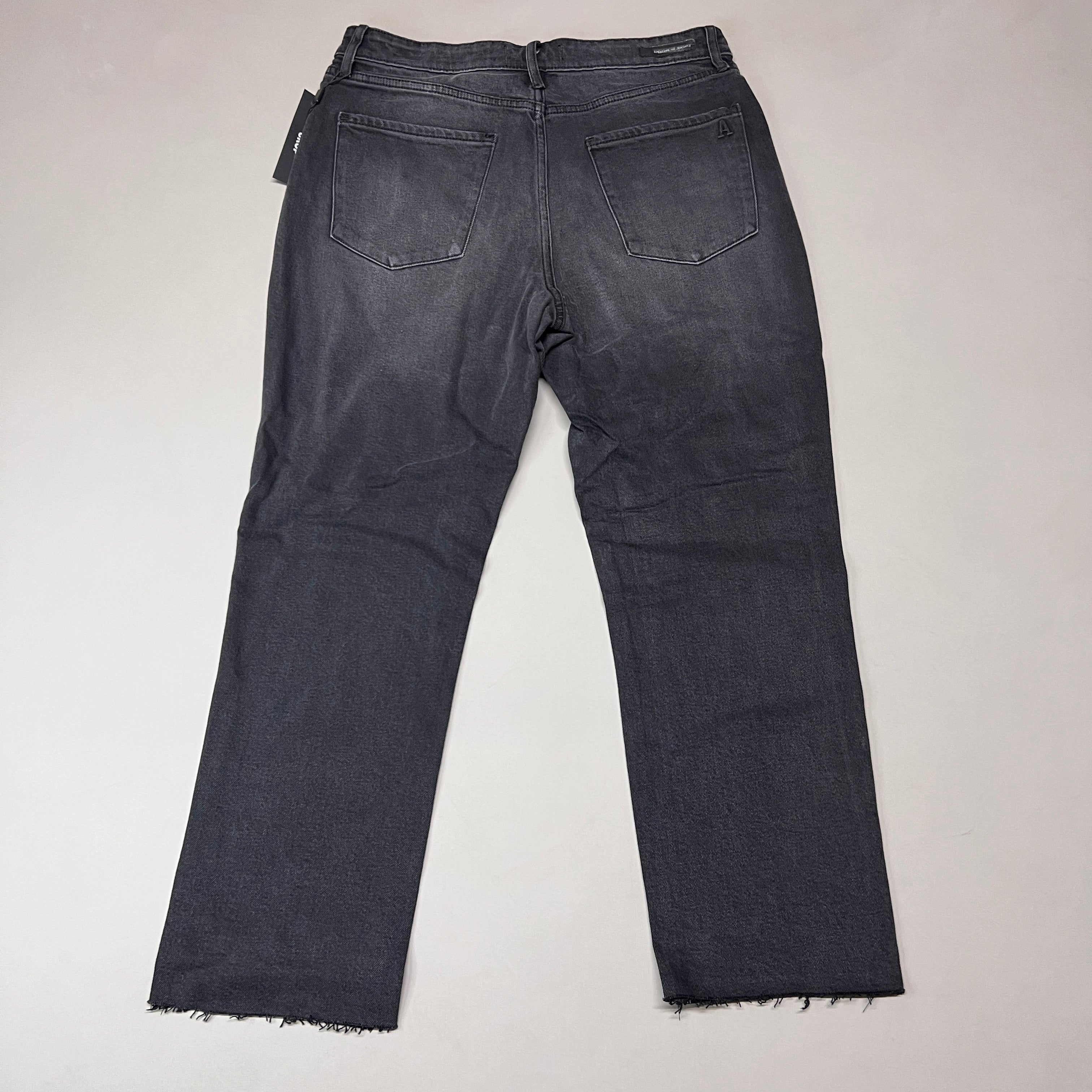 ARTICLES OF SOCIETY Kate Eleele Raw Hem Cropped Jeans Women's Sz 29 Black 4810TQB-720 (New)