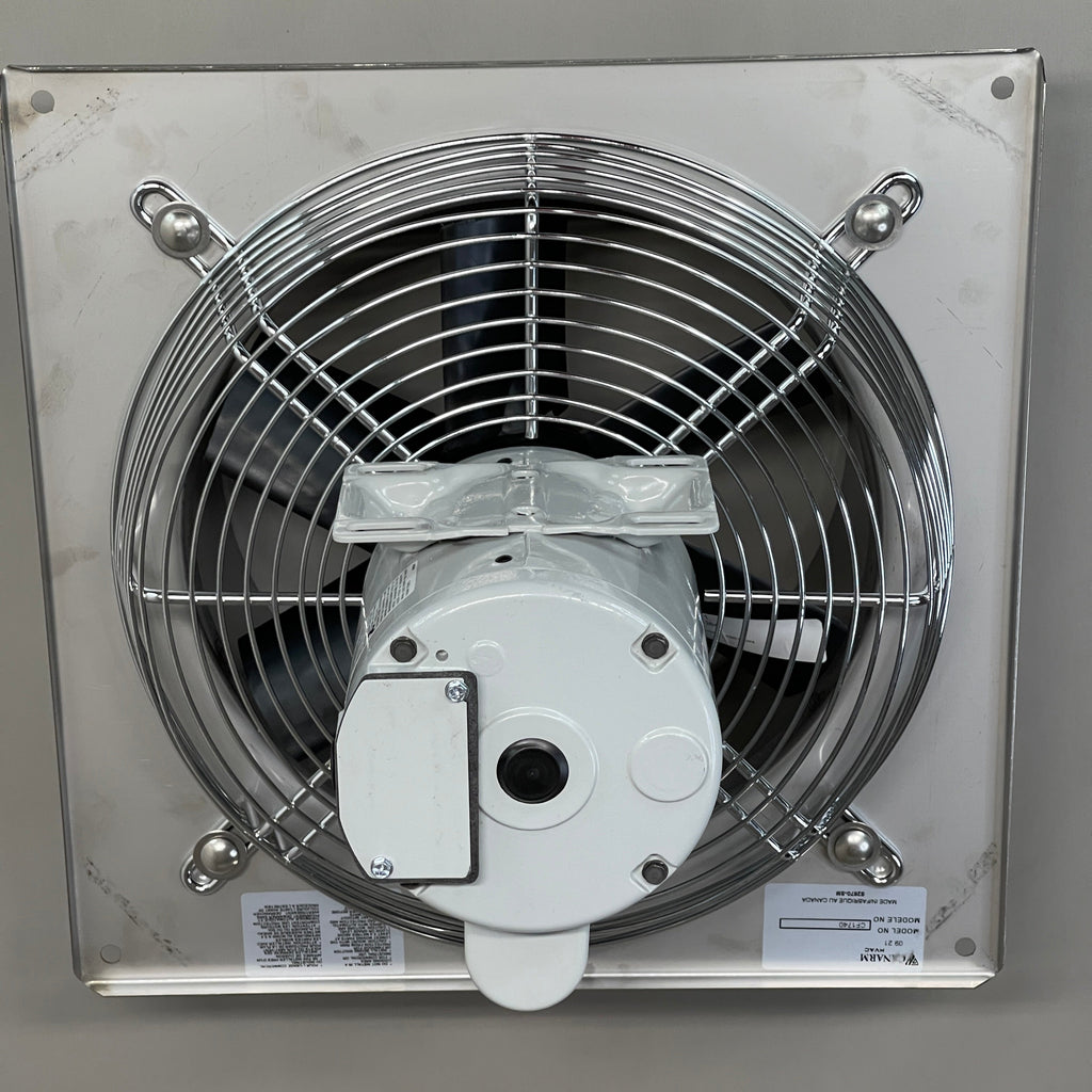 CANARM Tube Fan 12" Stainless Steel 1/4 HP Leeson Motor TF12S.S. CF1740 (New)
