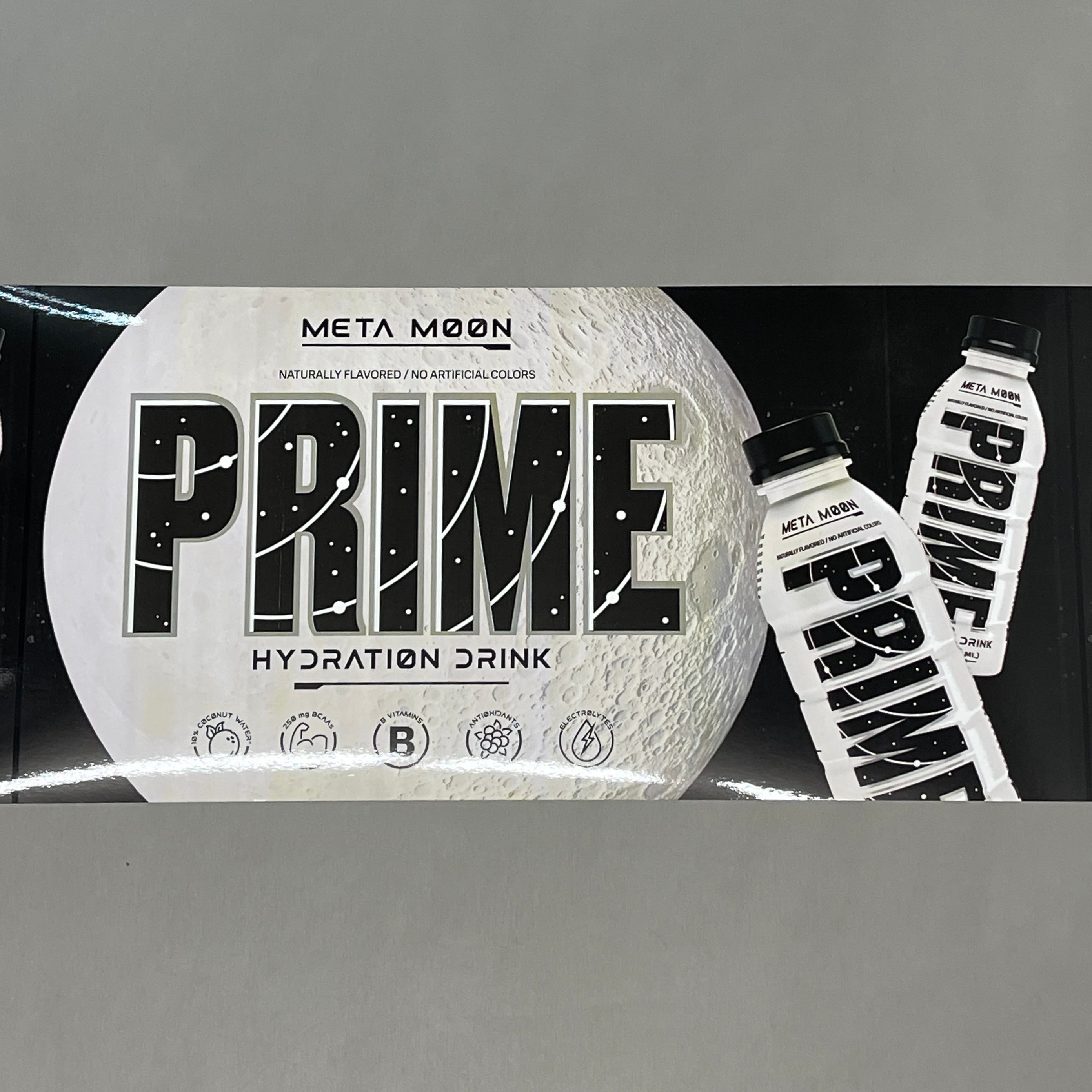 PRIME Hydration Drink META MOON Sports Beverage Banner / Poster 12 in x 16 ft (New)