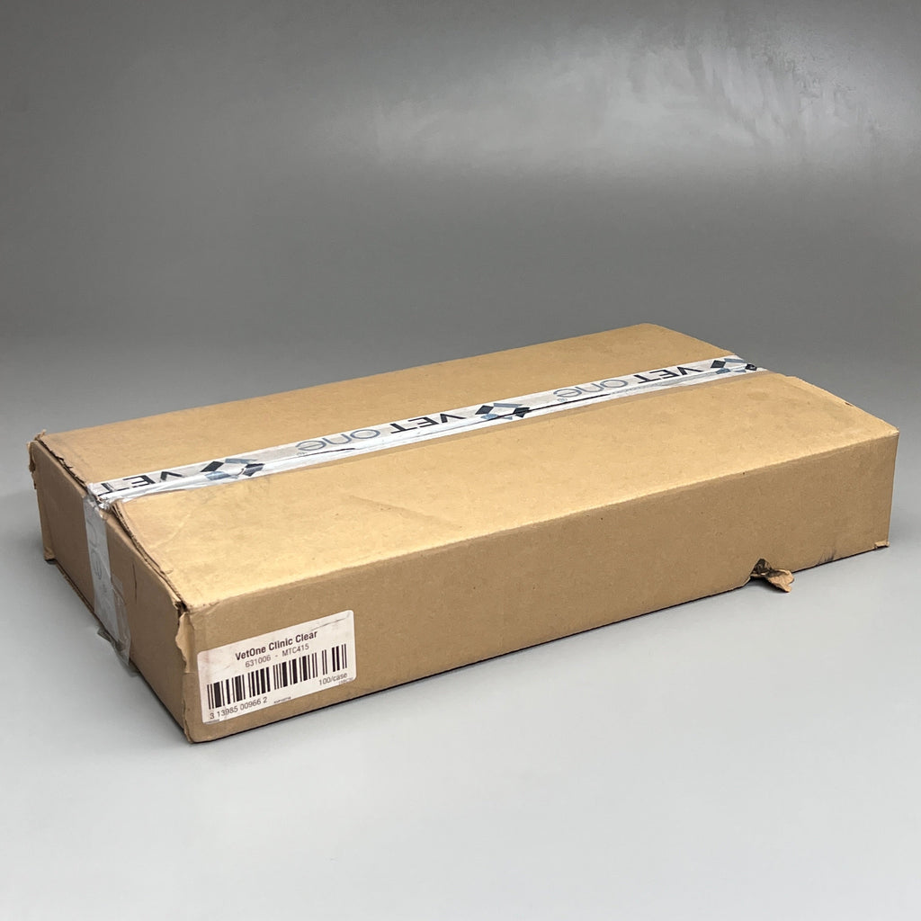 VETONE (100 PACK) Clinic Clear Collar Cones for dogs V1 631006 (New)