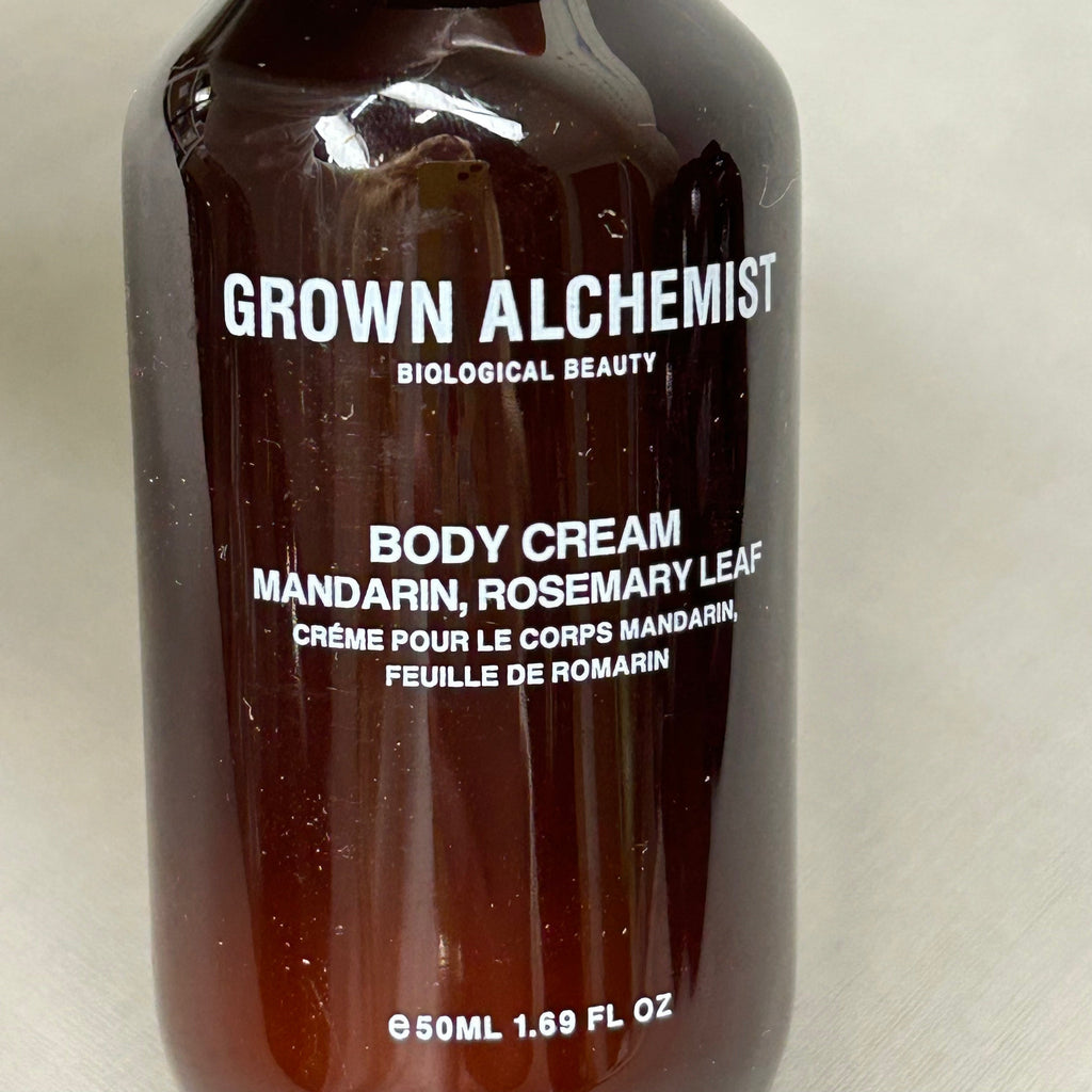 GROWN ALCHEMIST 6-PACK! Body Cream Mandarin Rosemary Leaf 1.69 fl oz (New)