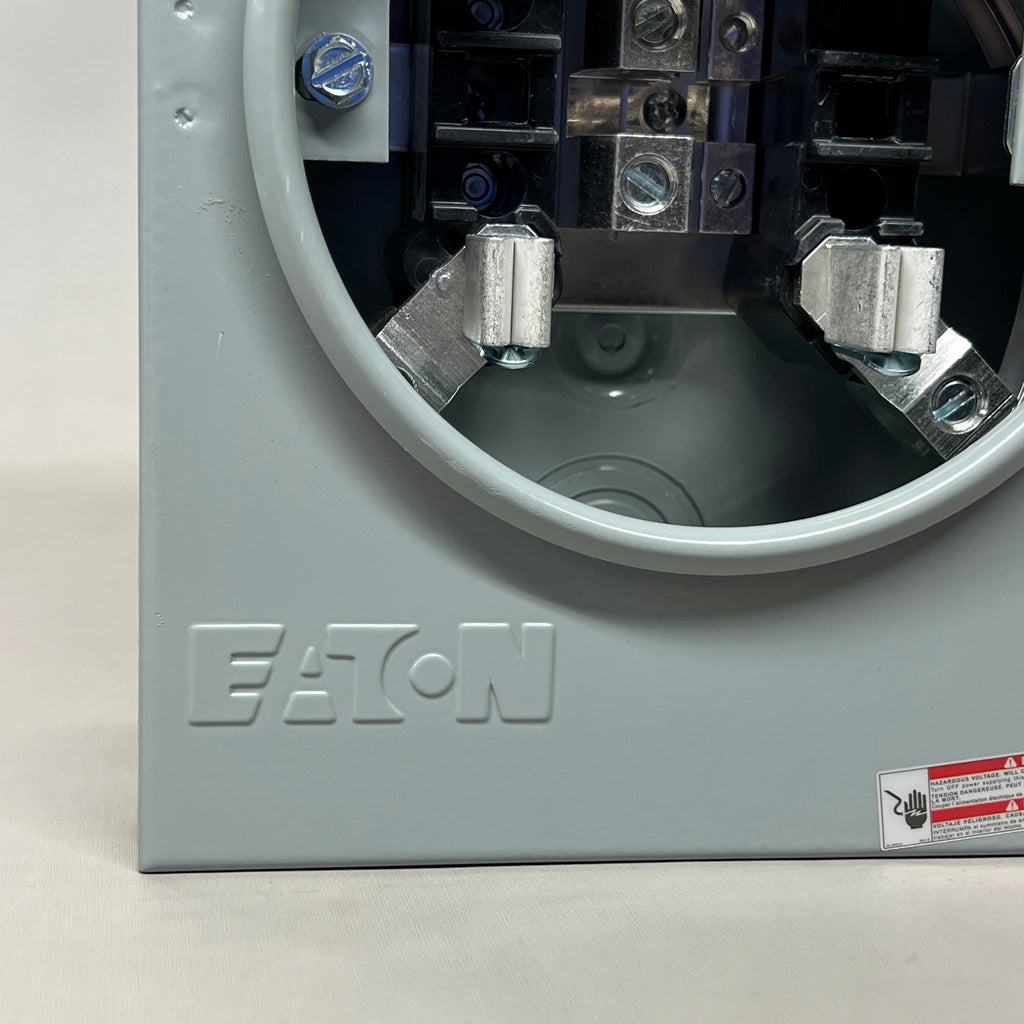 EATON B-Line 11 Meter Socket 125A 4 Jaw 1PH, NEMA 3R Top Feed 125 Amp (New)