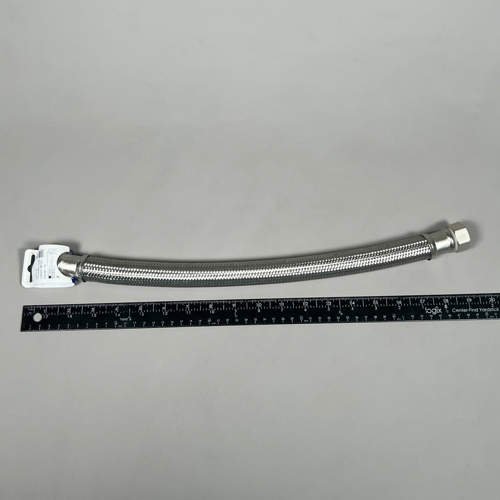 PLUMB PAK Stainless Steel Water Heater Supply Connector 3/4 in. FIP (New)