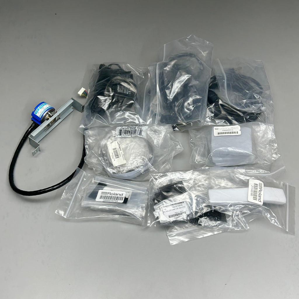 Lot of ROLAND Printer Parts and Power Cords
