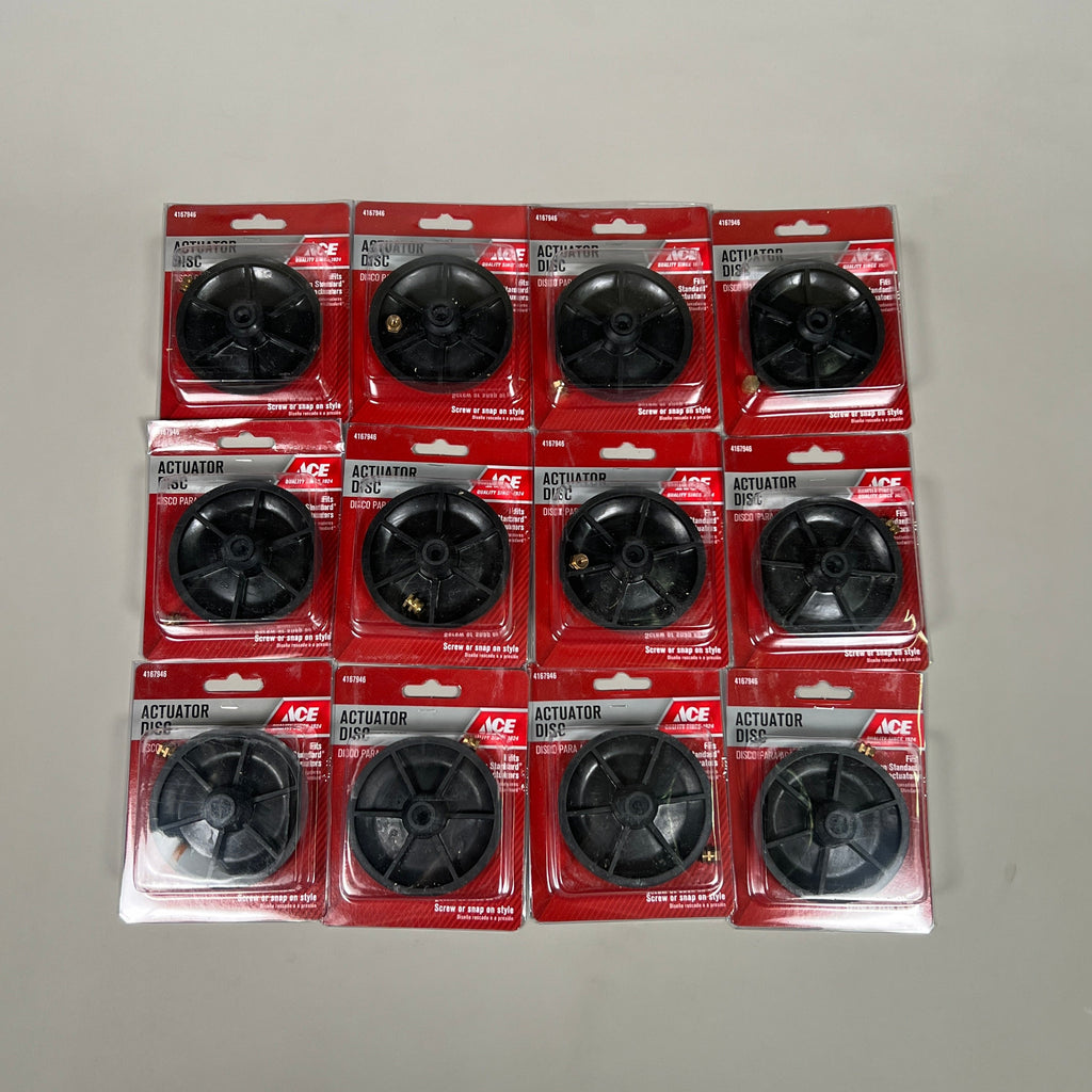 ACE 12-PACK! Actuator Disc for Toilet Flush Valve Black Brass American Standard (New)