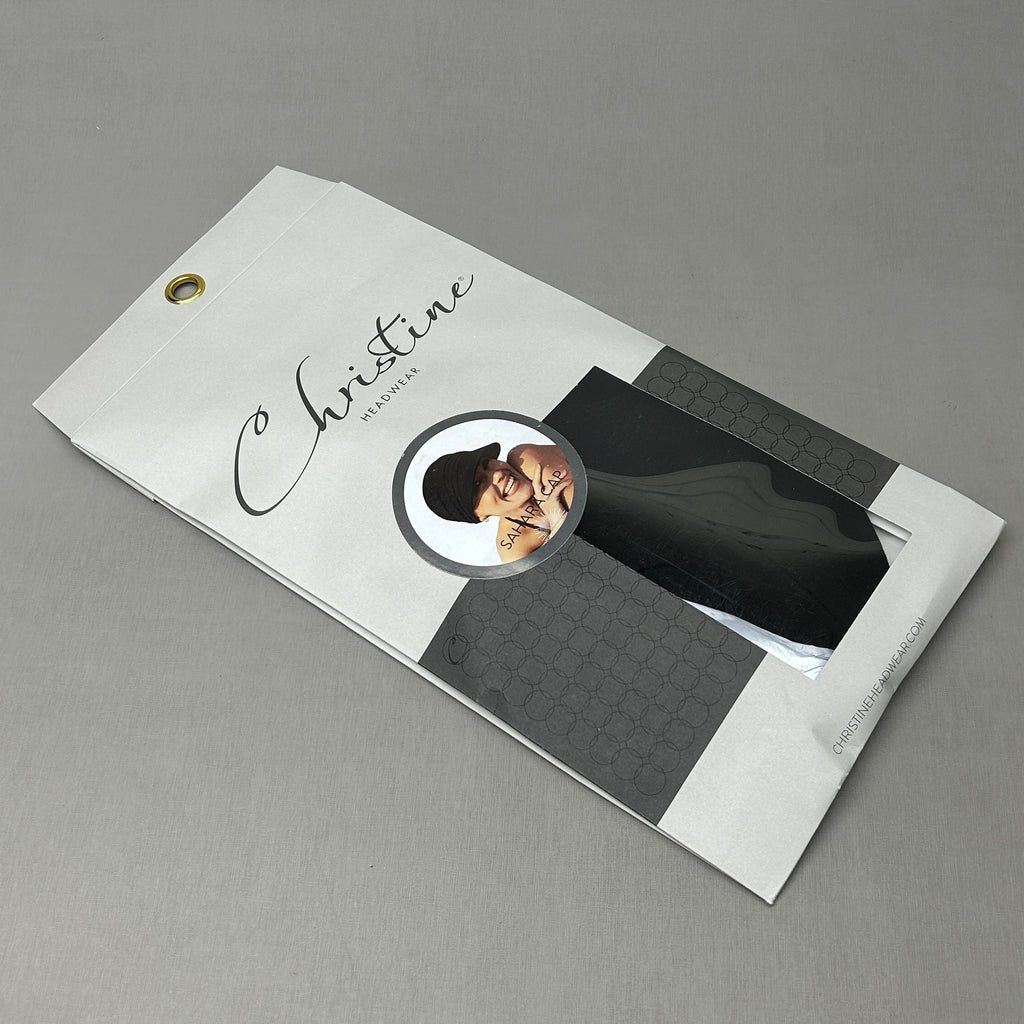 CHRISTINE HEADWEAR Sahara Cap - Sun Black 1469-0657 (New)