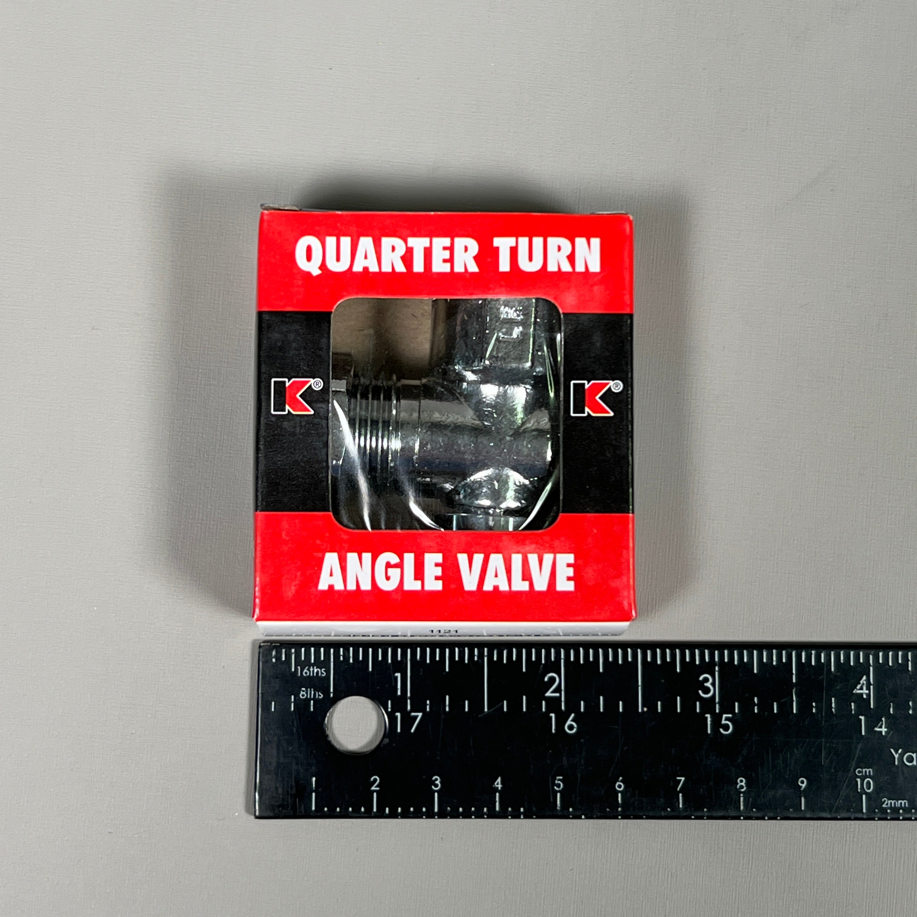 KEENEY 4-PACK of Compression Brass Quarter Angle Valve 1/2 in. FIP in. X 7/16 in. (New)