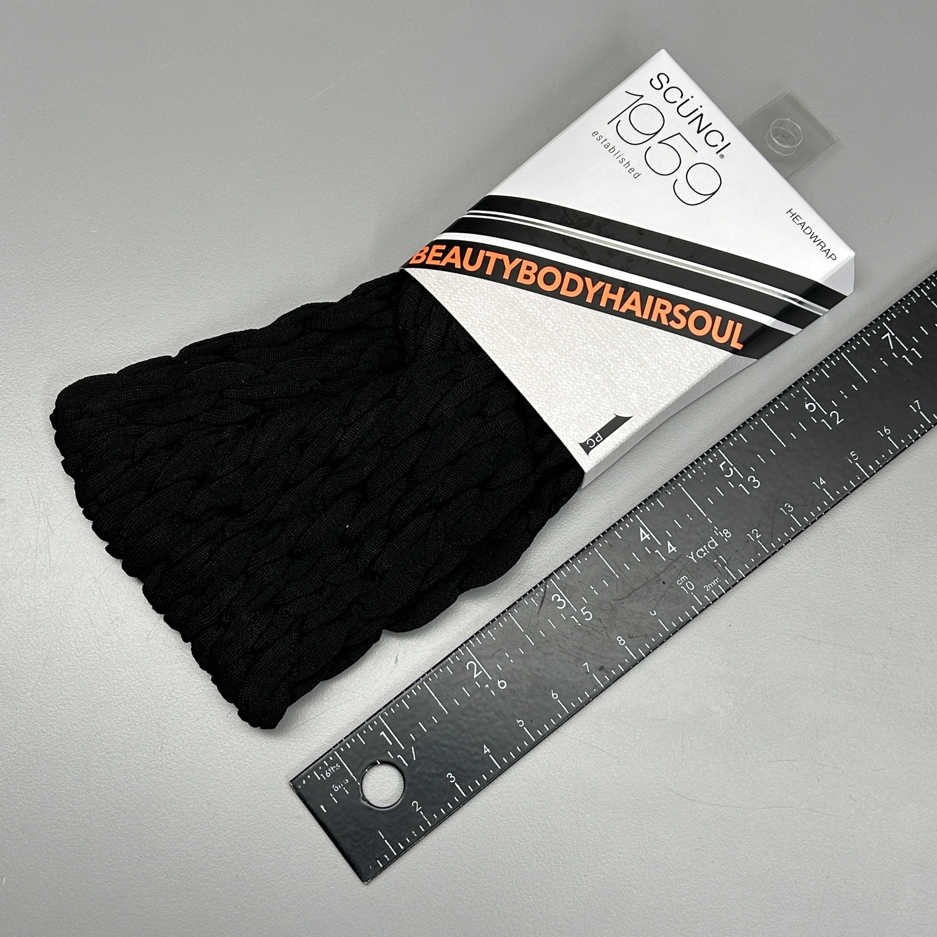SCUNCI 3-PACK! Headwraps 1959 Black (New)