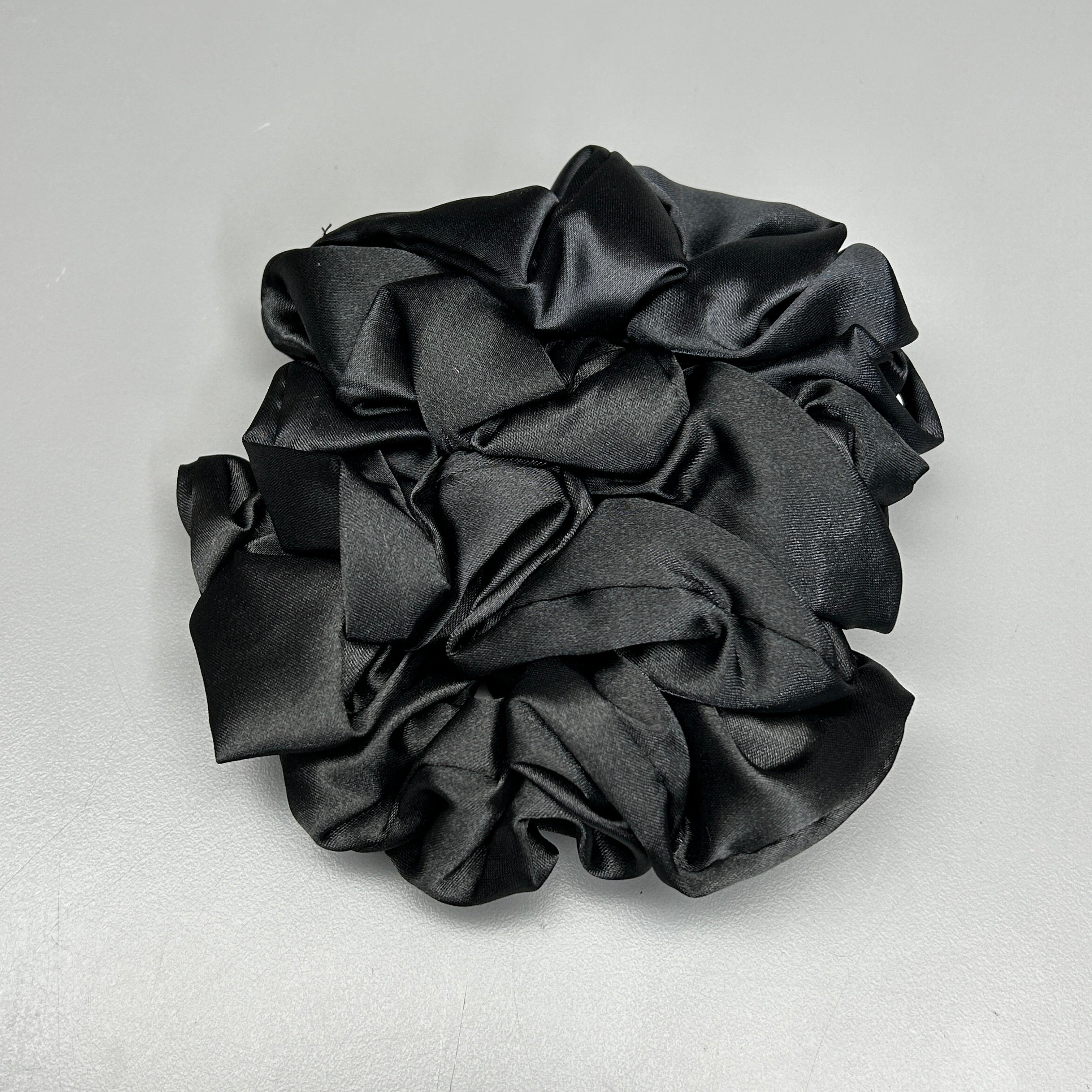 CONAIR 3-PACK! The Basik Edition Satin Sleep Scrunchies Black (New)