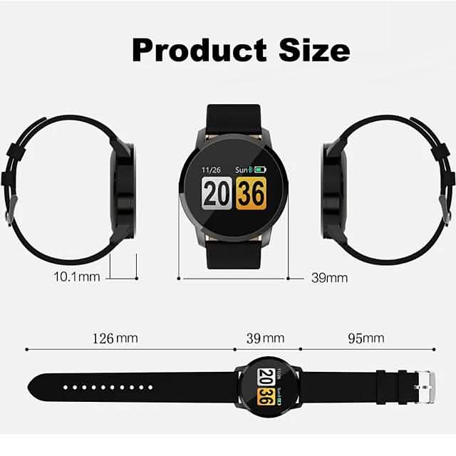 IMOSI Q8 Smartwatch Stainless Steel BT Fitness Tracker
