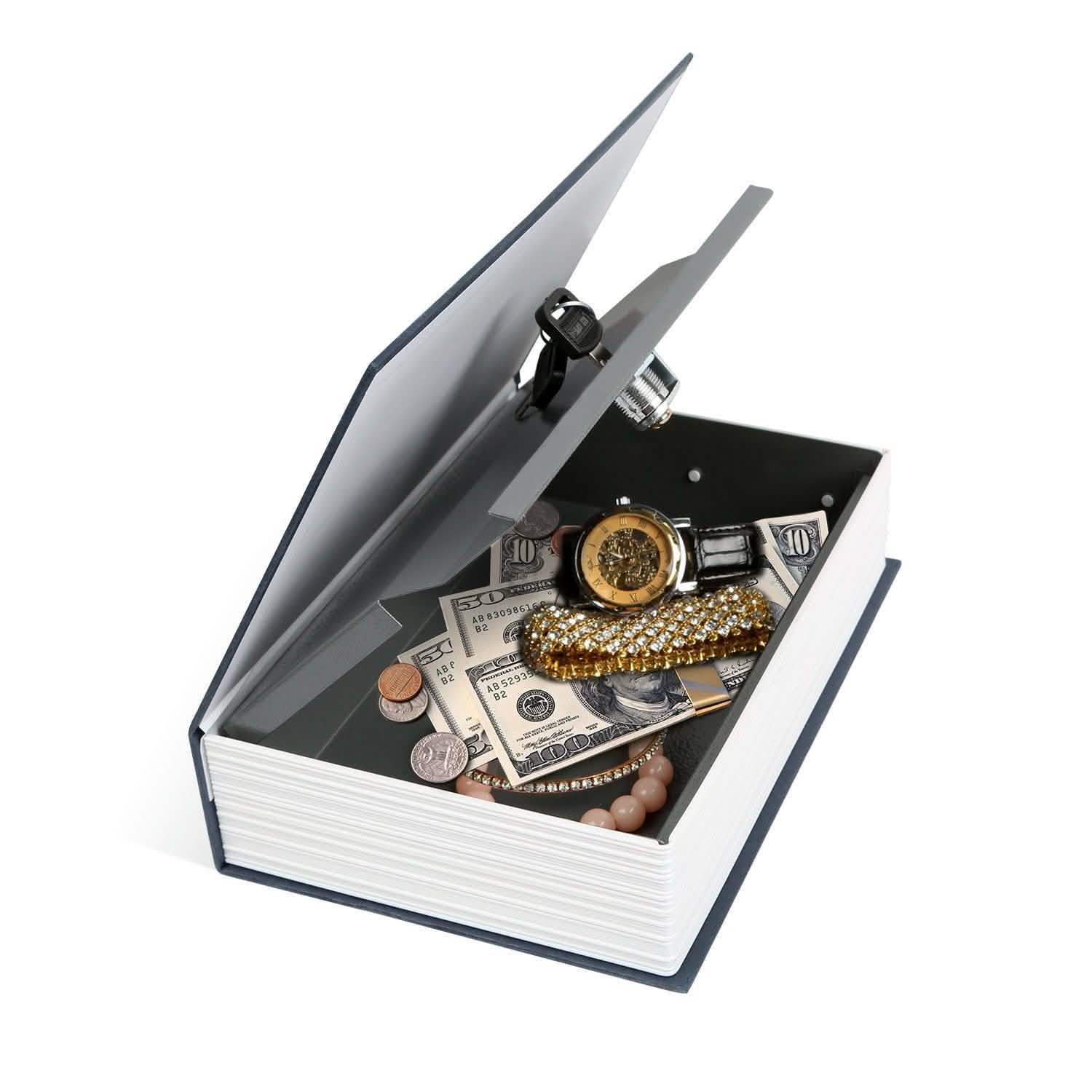 iMountek Dictionary Safe Secret Diversion Book Metal Box
