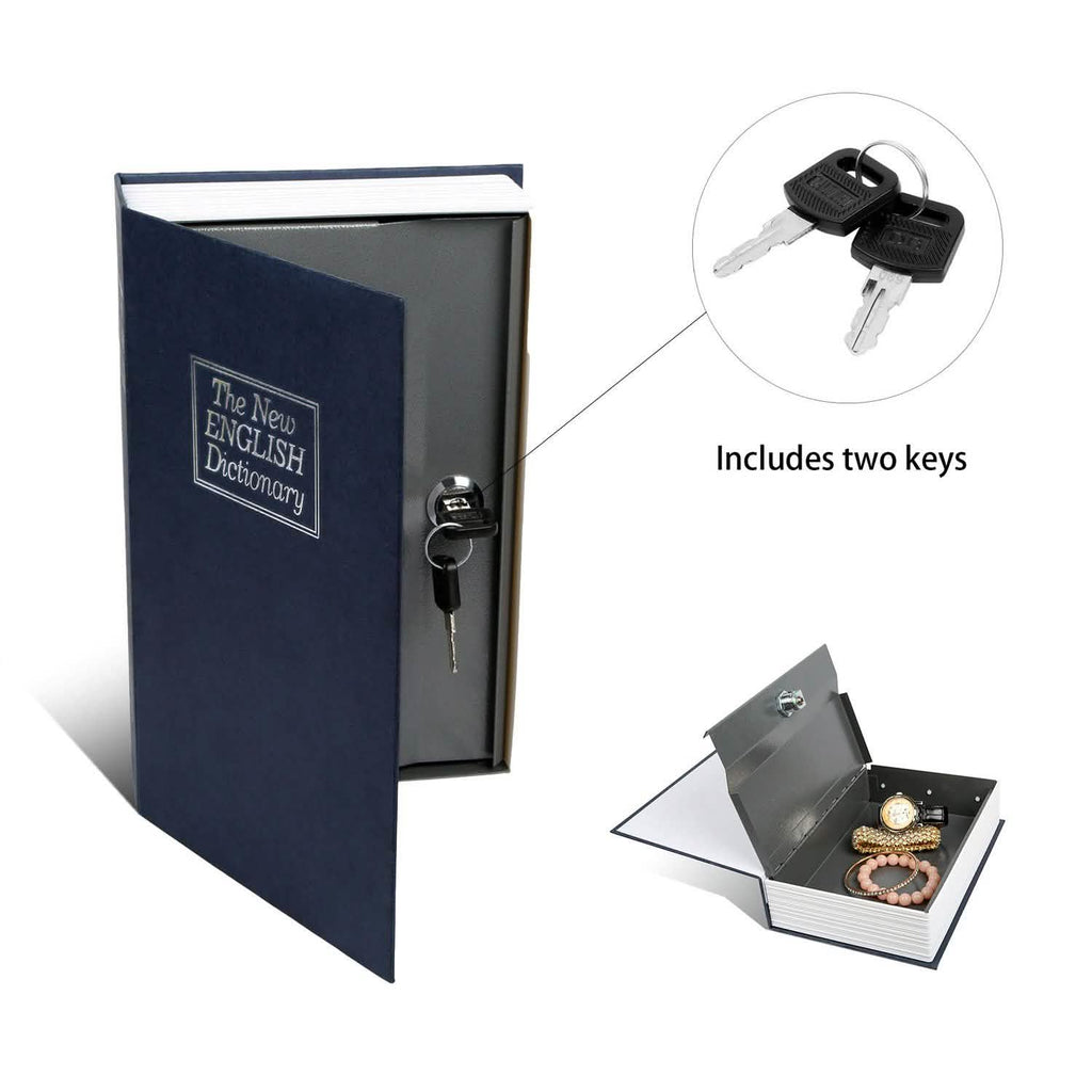 iMountek Dictionary Safe Secret Diversion Book Metal Box