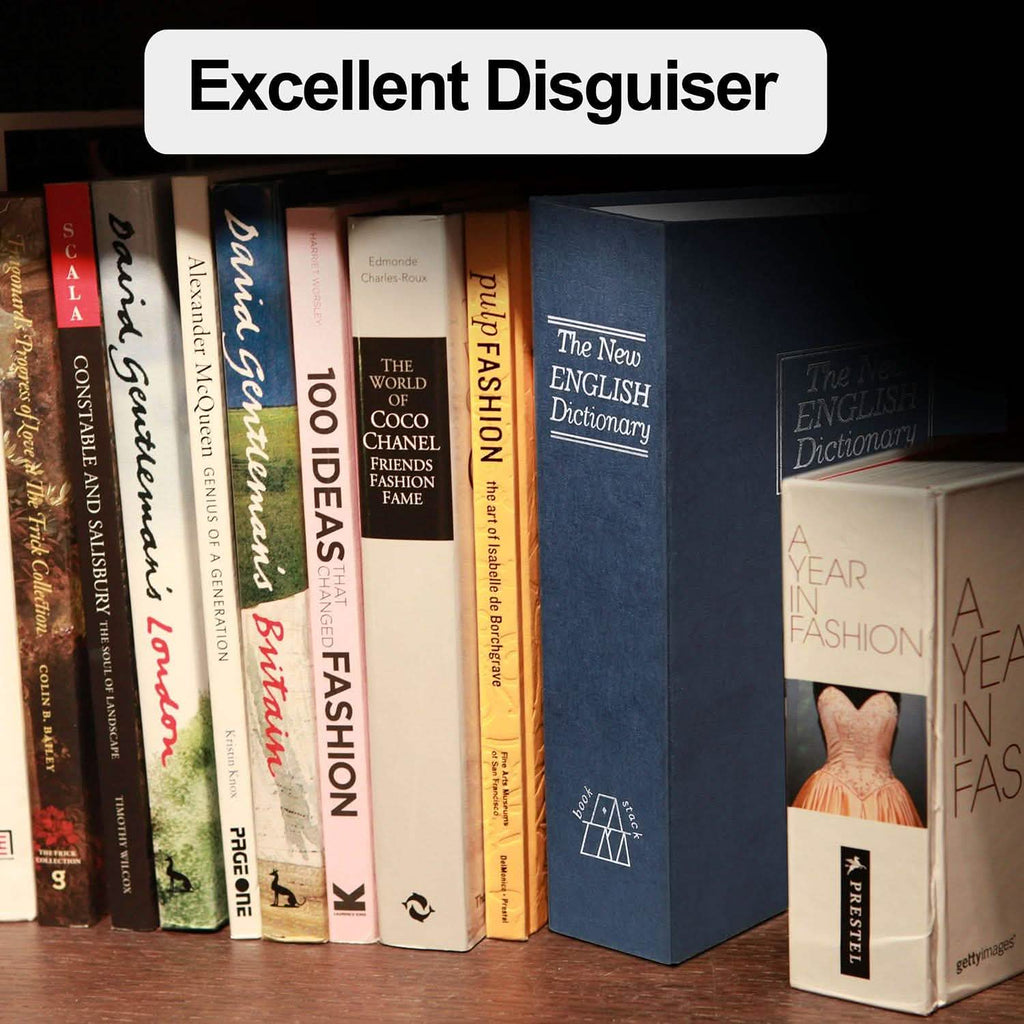 iMountek Dictionary Safe Secret Diversion Book Metal Box