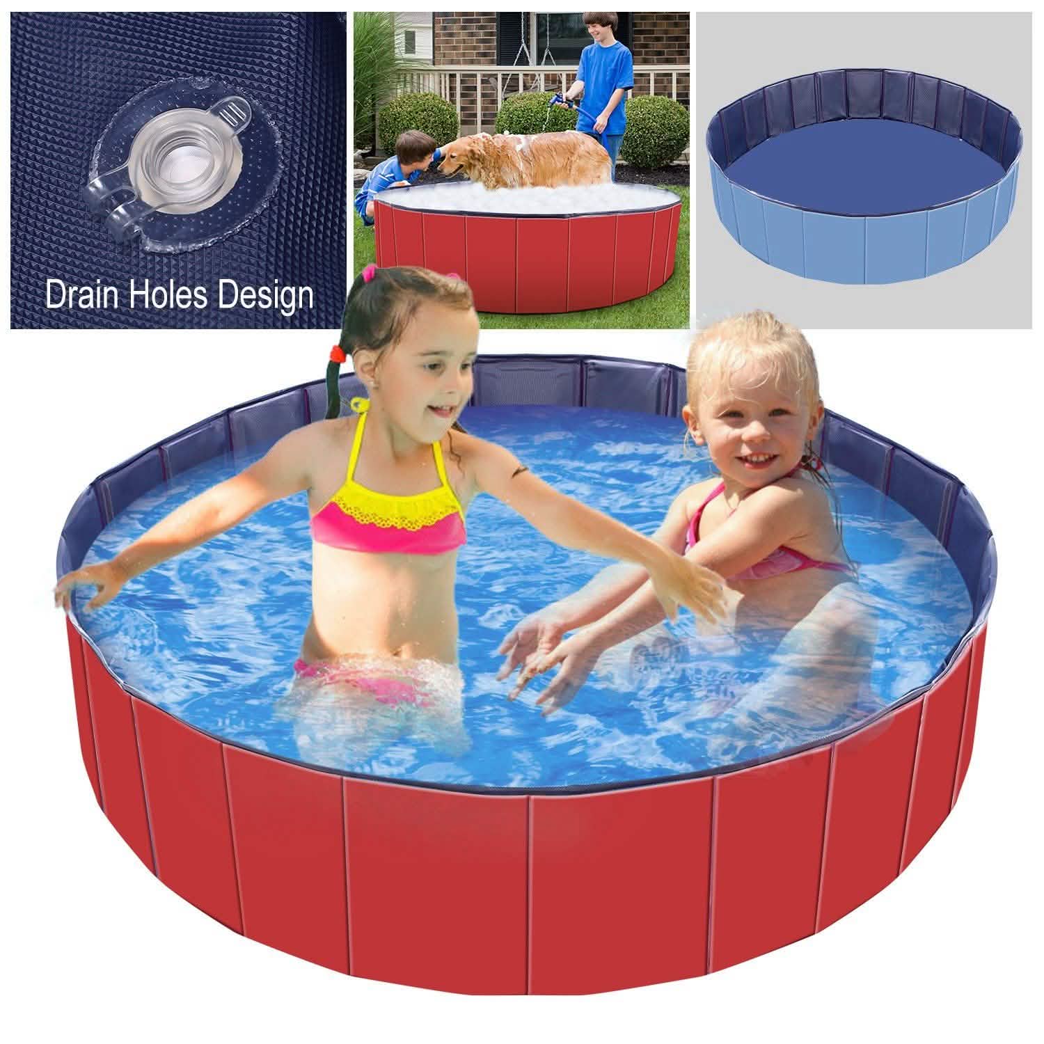 iMounTEK Foldable Pet Swimming Pool