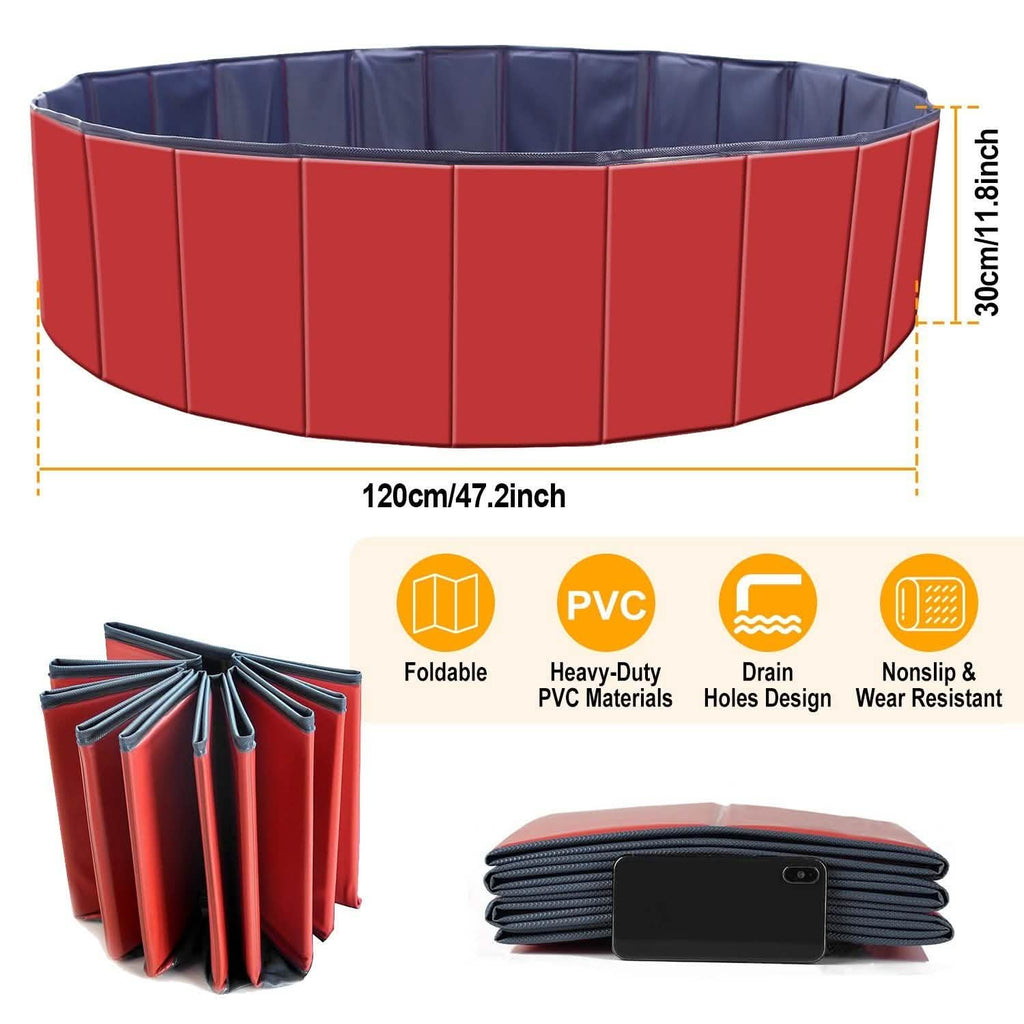iMounTEK Foldable Pet Swimming Pool
