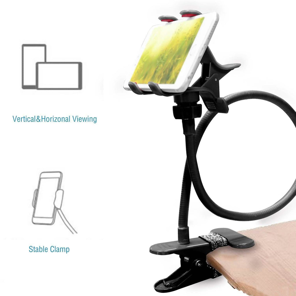 iMountek Lazy Bracket 360 Degree Rotation Gooseneck Clip