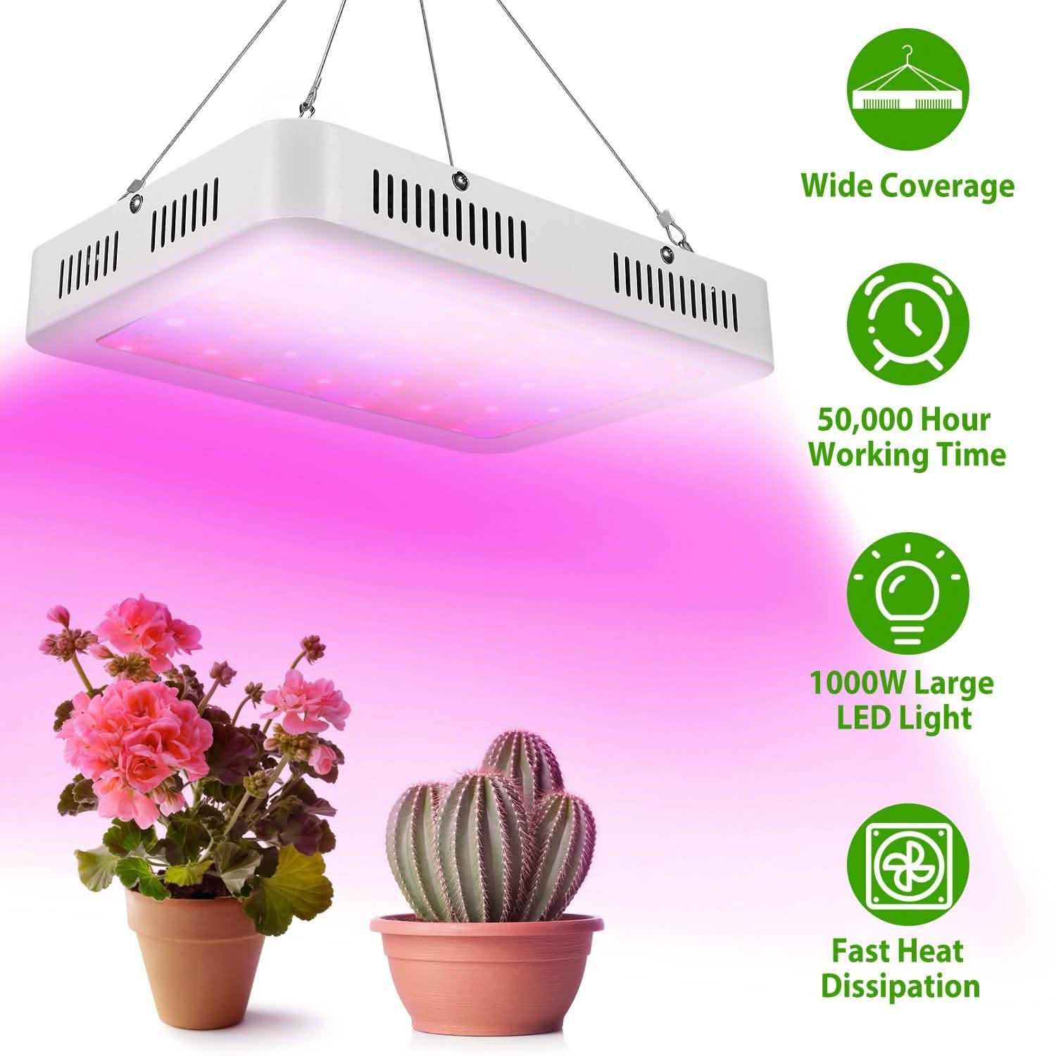iMountek LED Plant Grow Lights 1000W