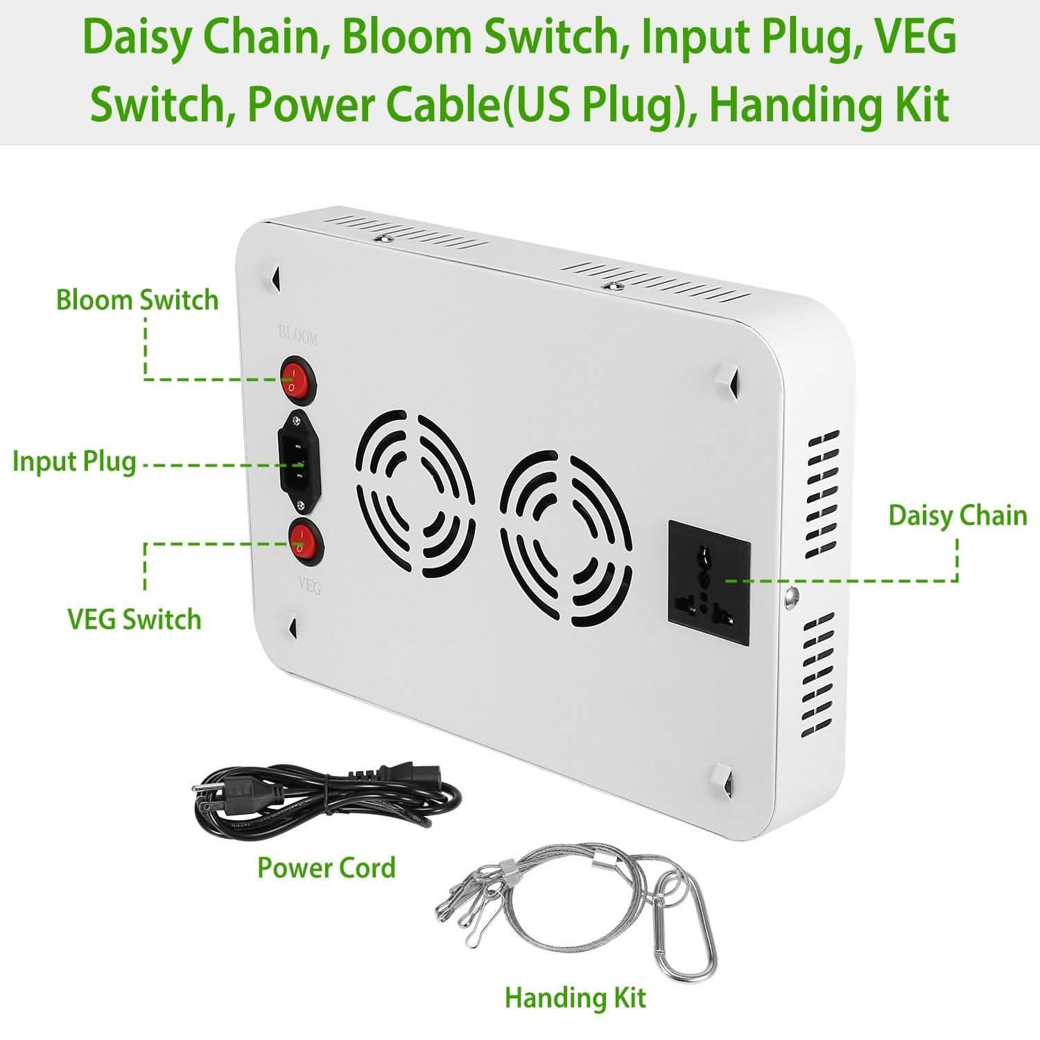 iMountek LED Plant Grow Lights 1000W