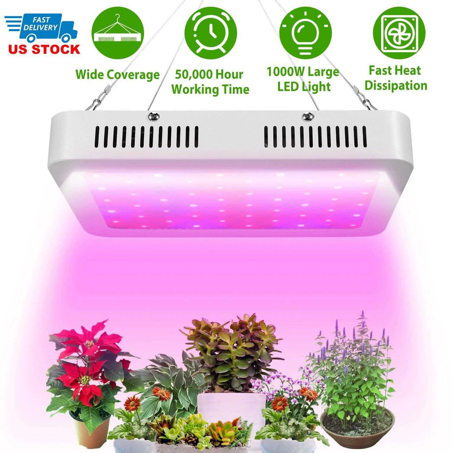 iMountek LED Plant Grow Lights 1000W