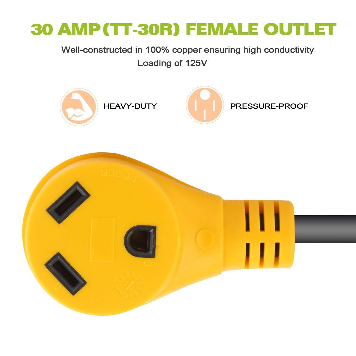 iMounTEK RV Electrical Dogbone Converter