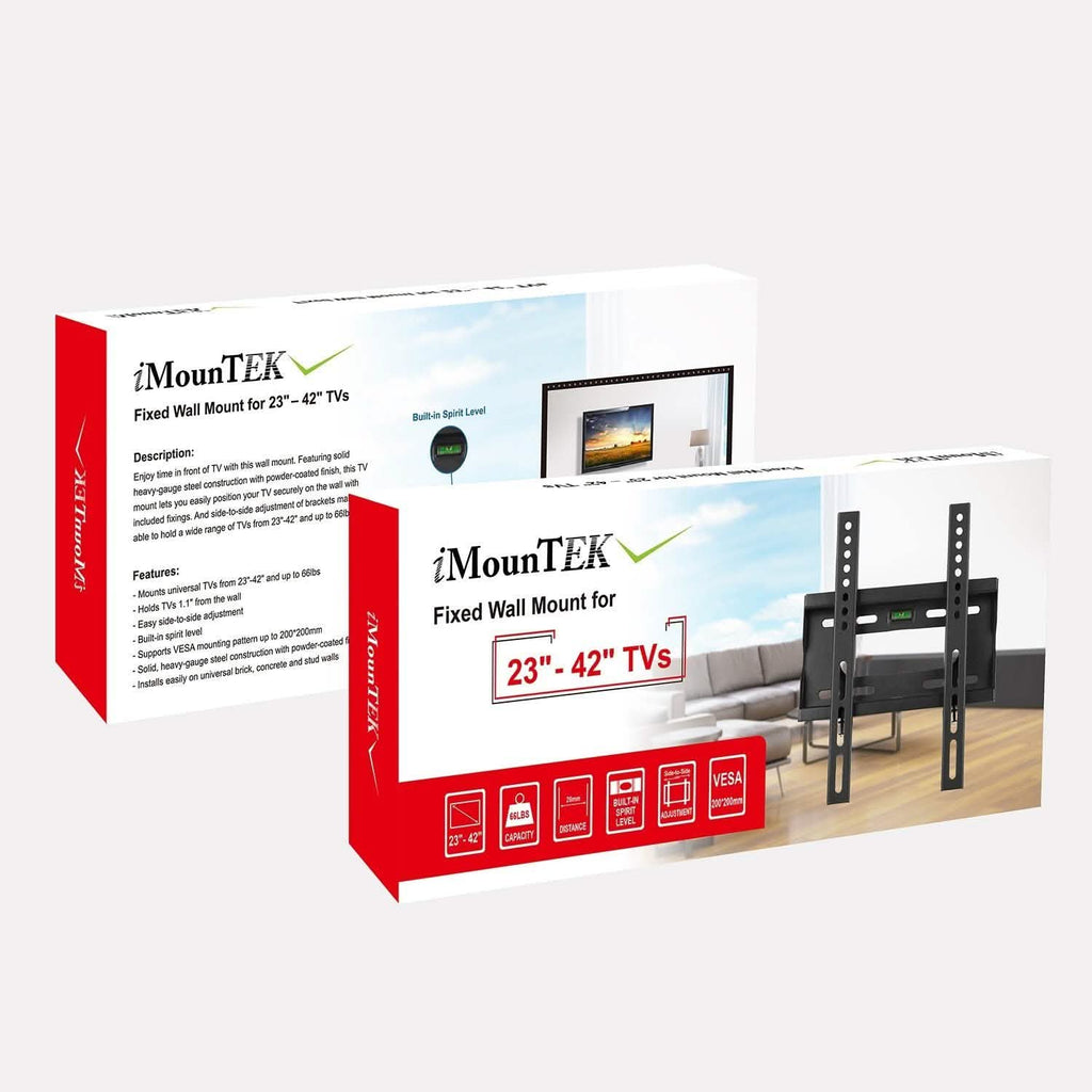 iMountTEK Fixed Wall Mount for 23"-42" TVs