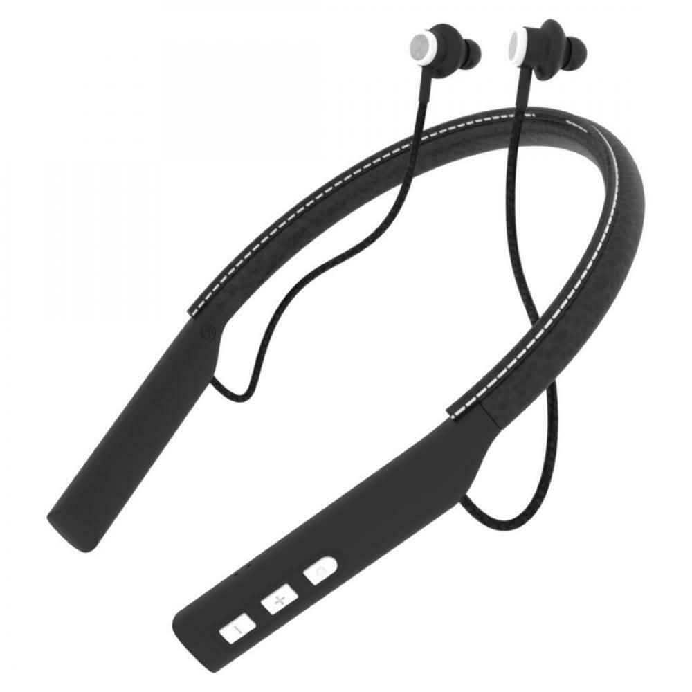 IMPECCA EBN-500BT Bluetooth Leather Neckband Stereo Earphone