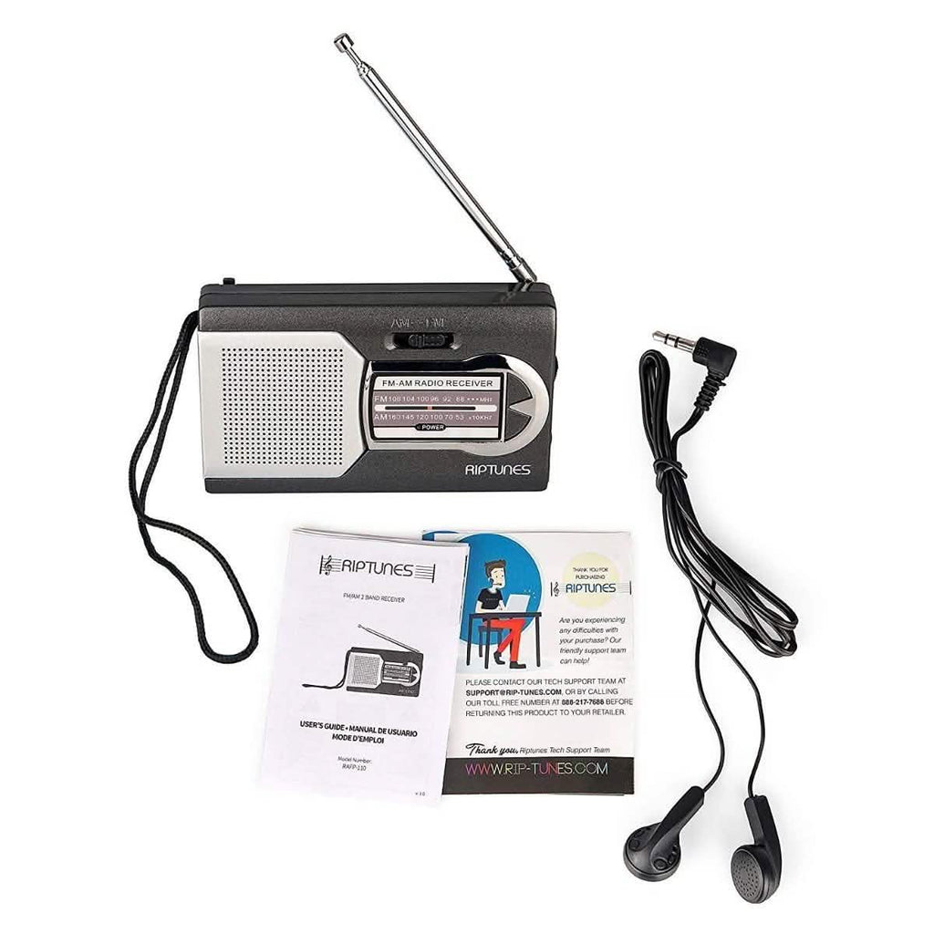 Impecca Riptunes Am/Fm Portable Radio with Speaker
