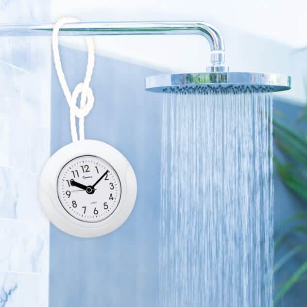 IMPECCA WCW-55W Waterproof Clock, 5.5in