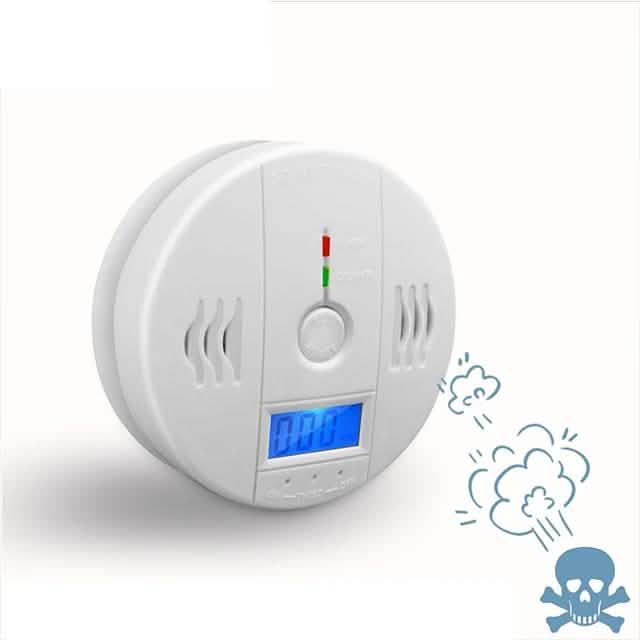 Independent Carbon Monoxide Sensor Detector Alarm