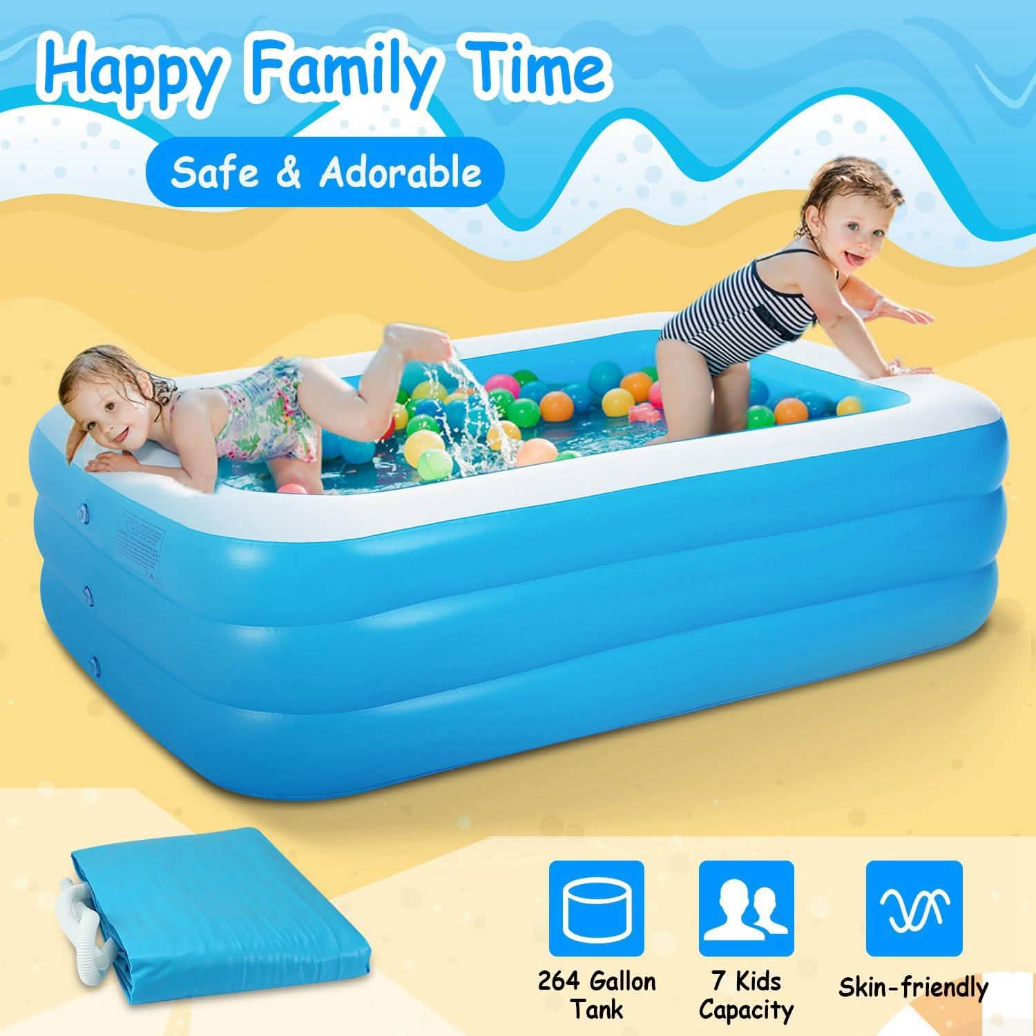 Inflatable Family Swimming Pool
