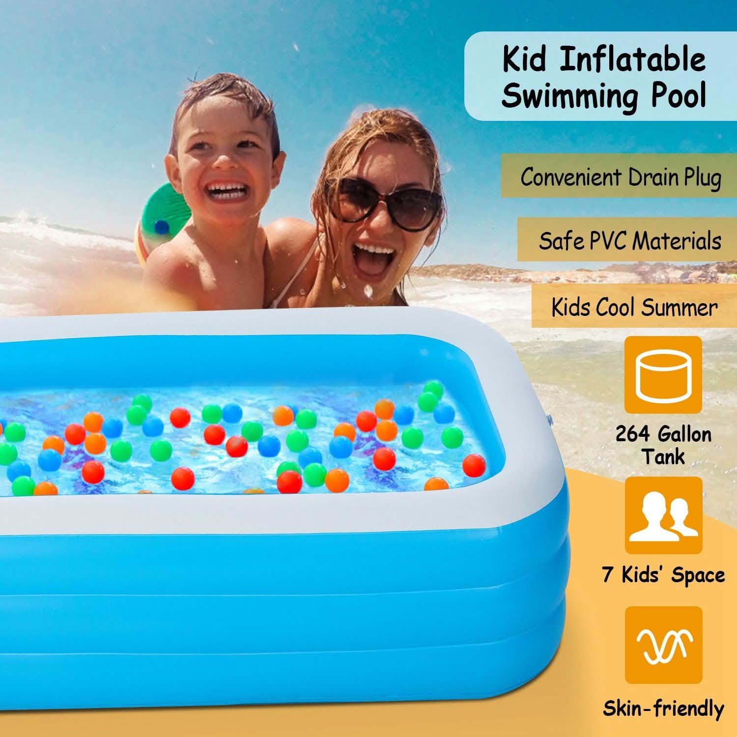 Inflatable Family Swimming Pool
