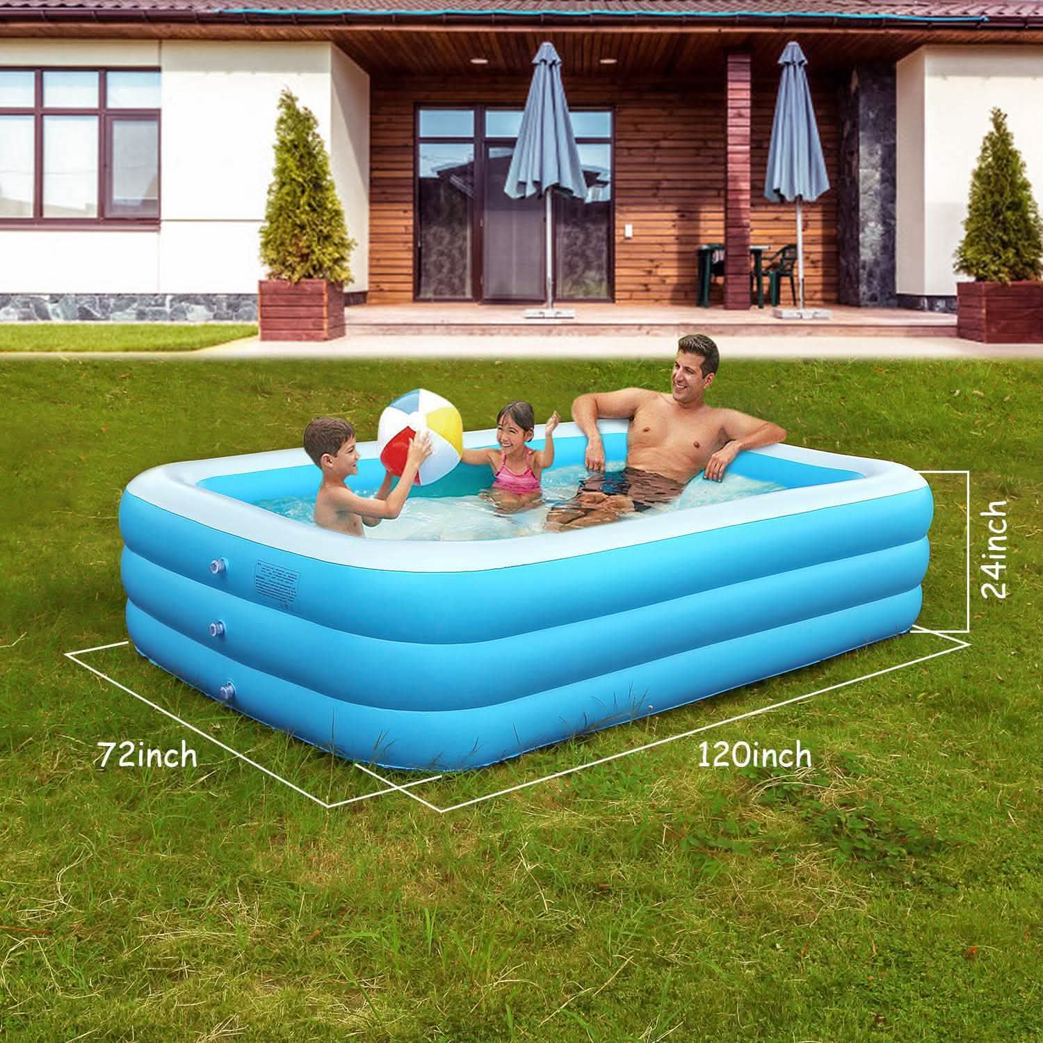 Inflatable Family Swimming Pool