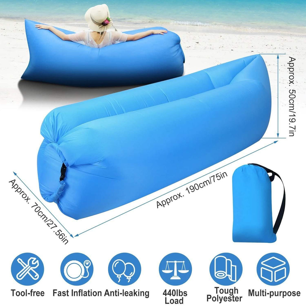 Inflatable Lounger Air Sofa Lazy Bed Sofa