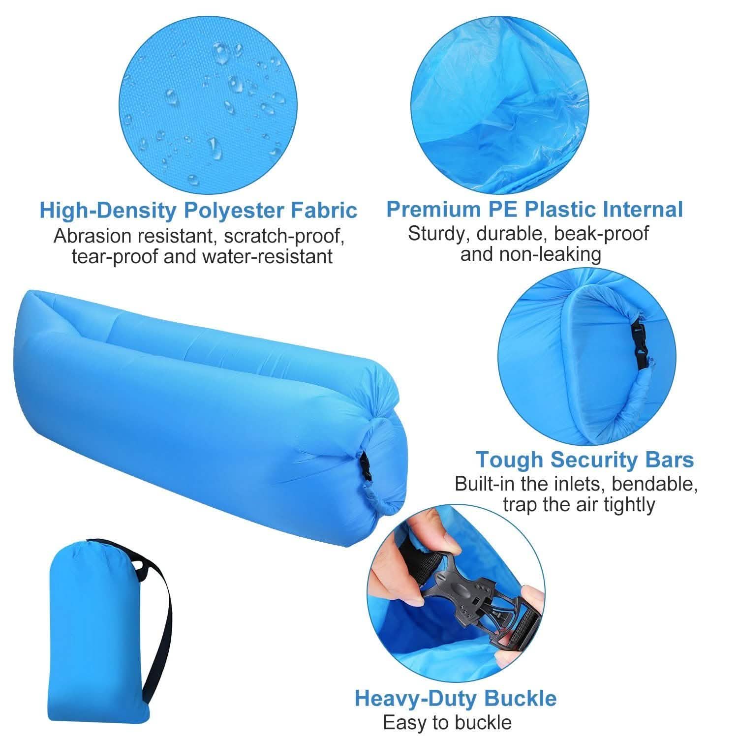 Inflatable Lounger Air Sofa Lazy Bed Sofa