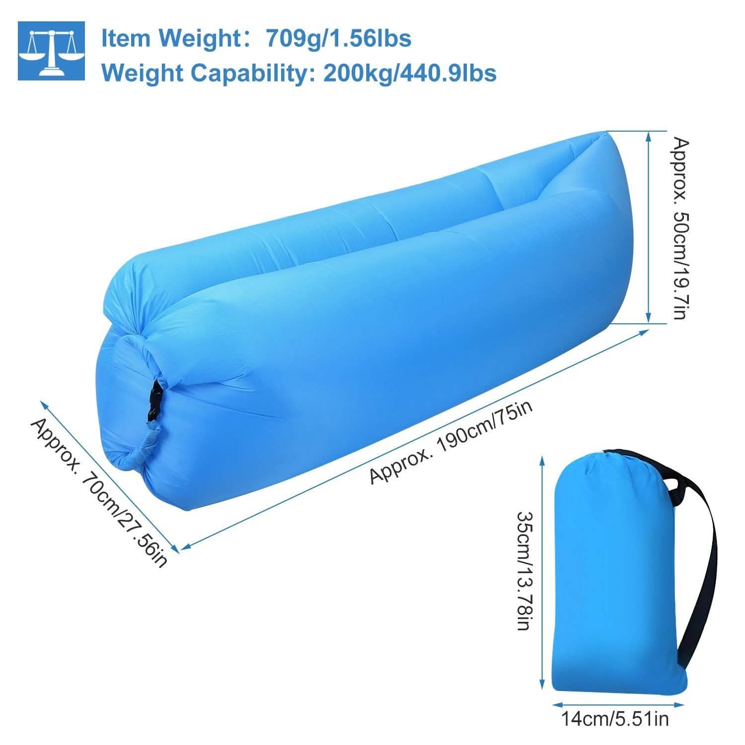 Inflatable Lounger Air Sofa Lazy Bed Sofa