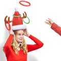 Inflatable Reindeer Hat Ring Toss Game