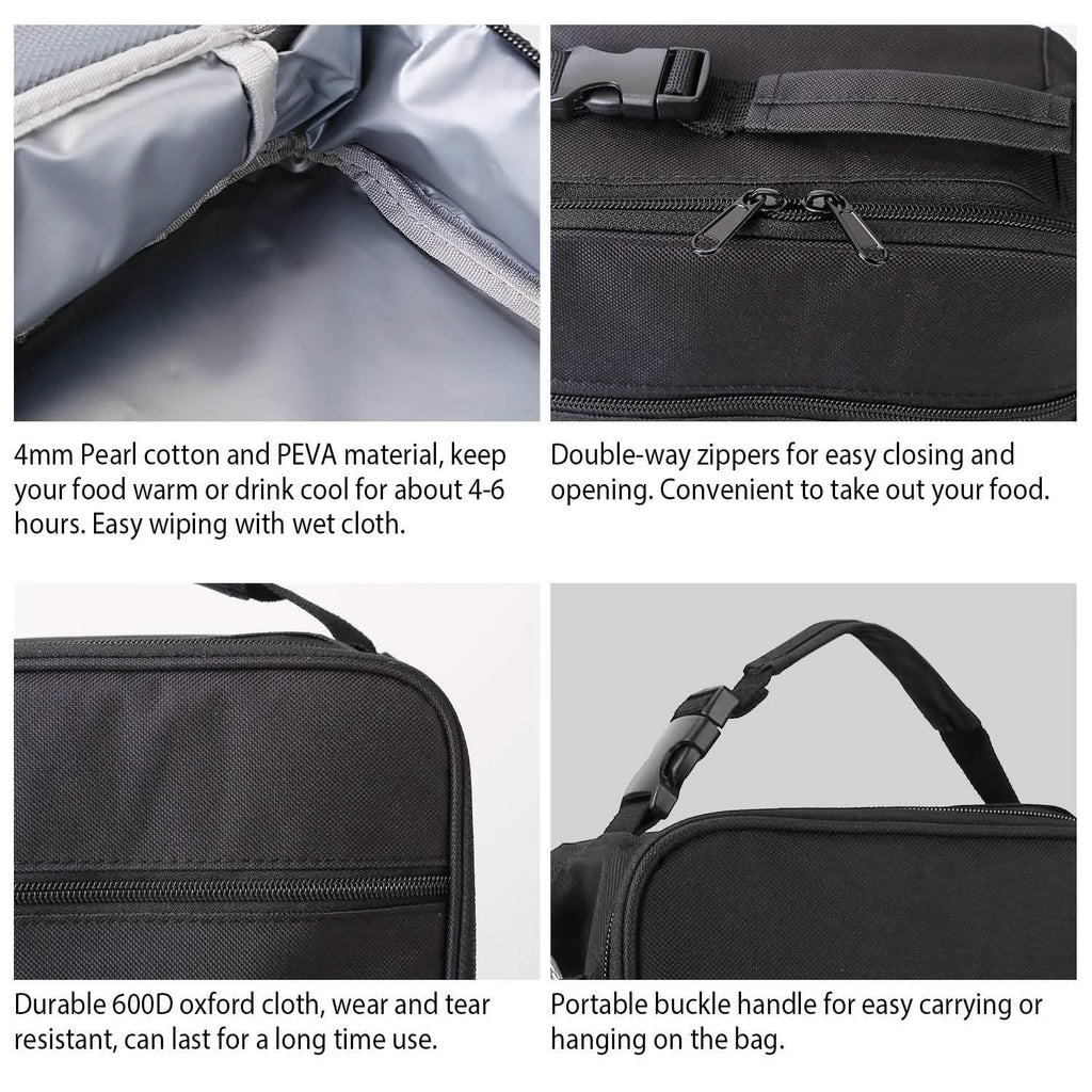 Insulated Portable Lunch Box