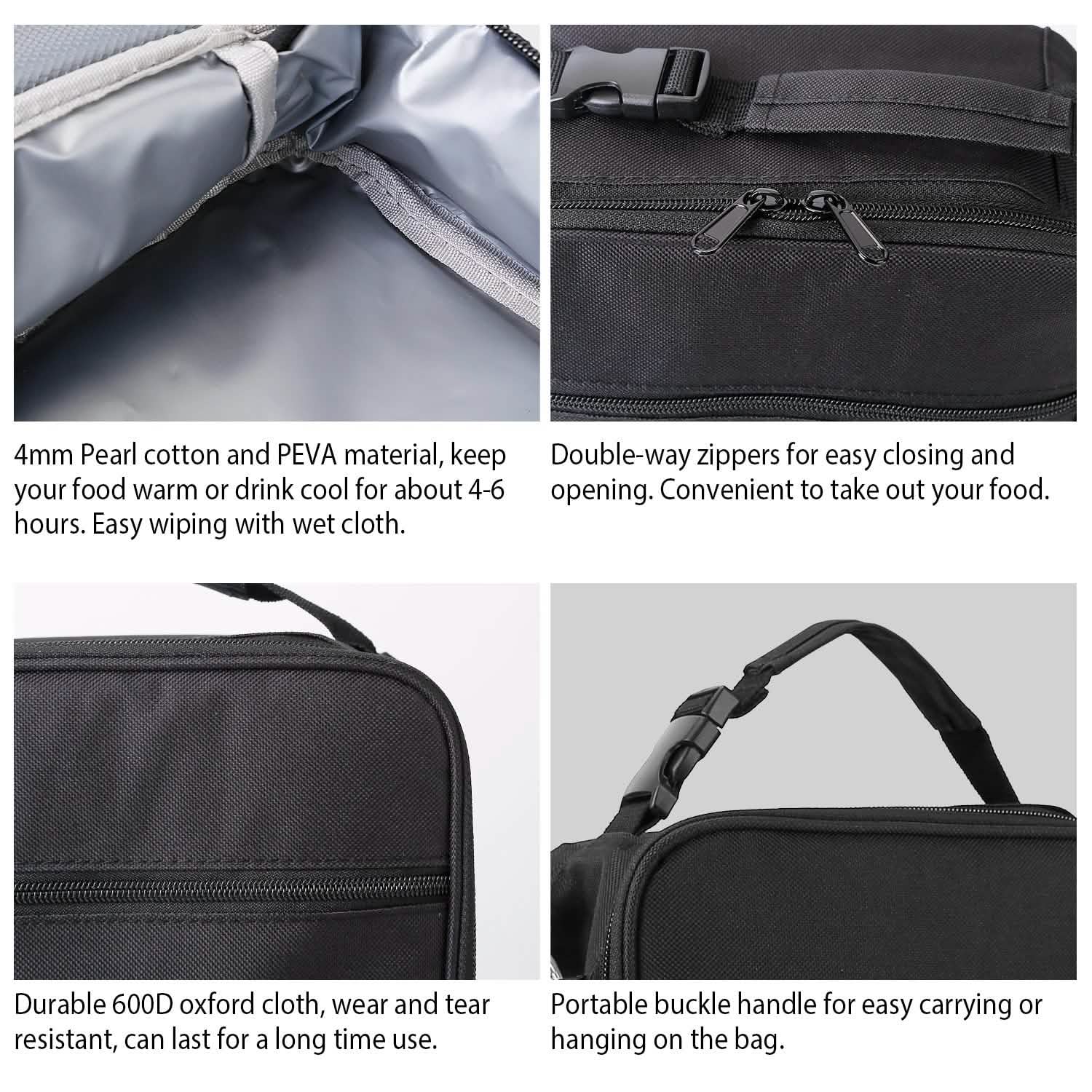 Insulated Portable Lunch Box