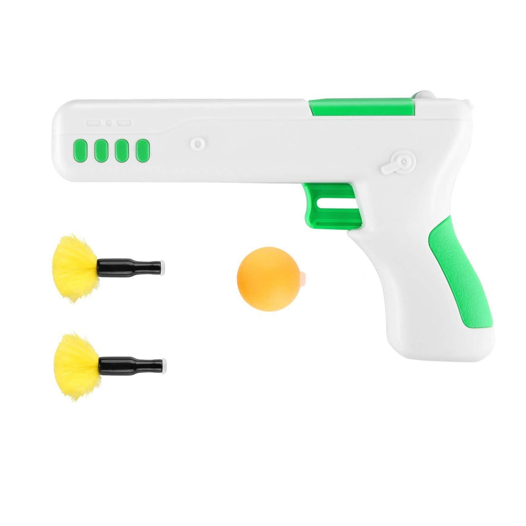 Interactive Cat Toy Gun Stick with Ball and Feather