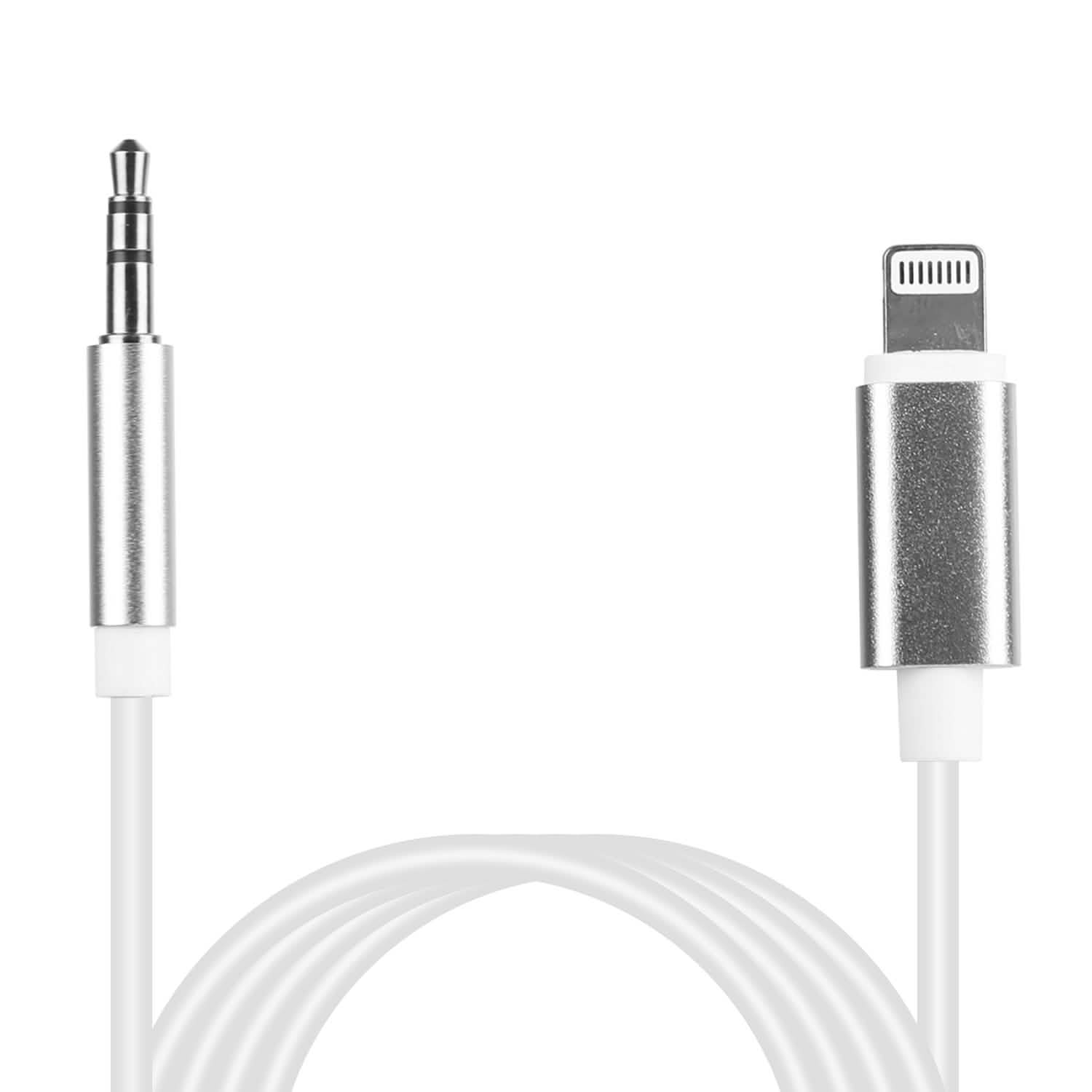 iOS 8 Pin to 3.5mm Aux Audio Adapter Cord
