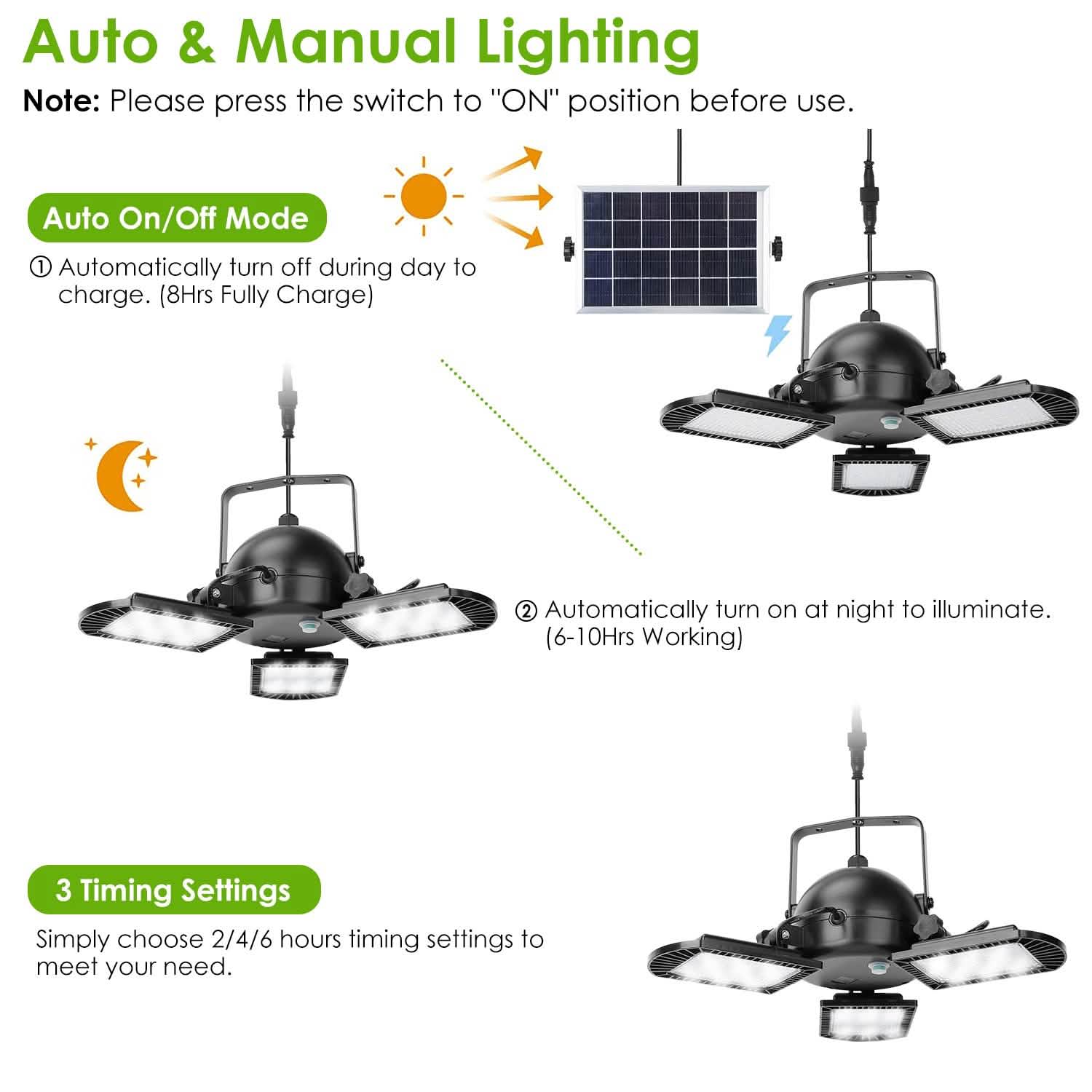 IP65 Waterproof Solar Pendant Lights