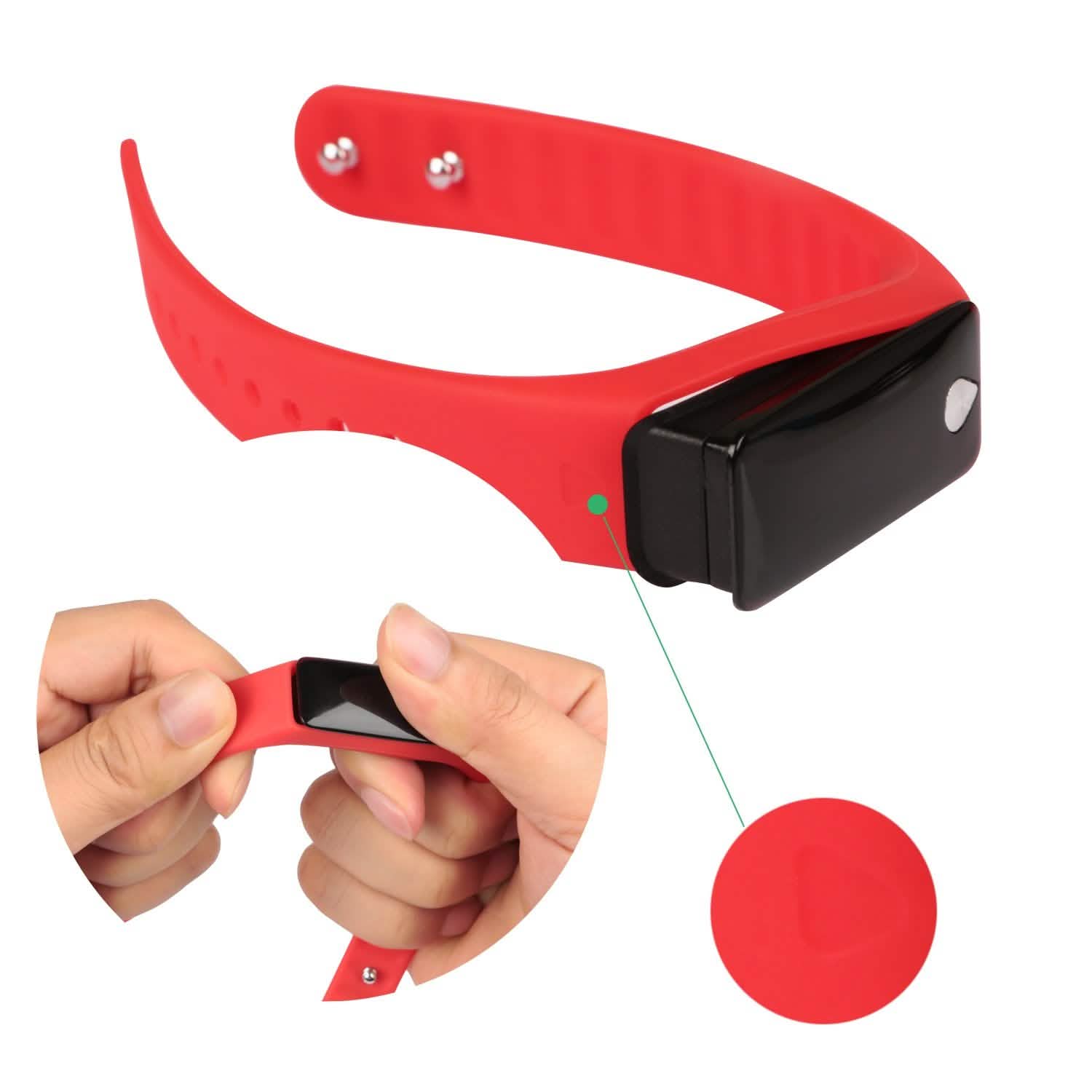 IP67 Fitness Tracker Watch with Heart Rate Monitor and Step Counter