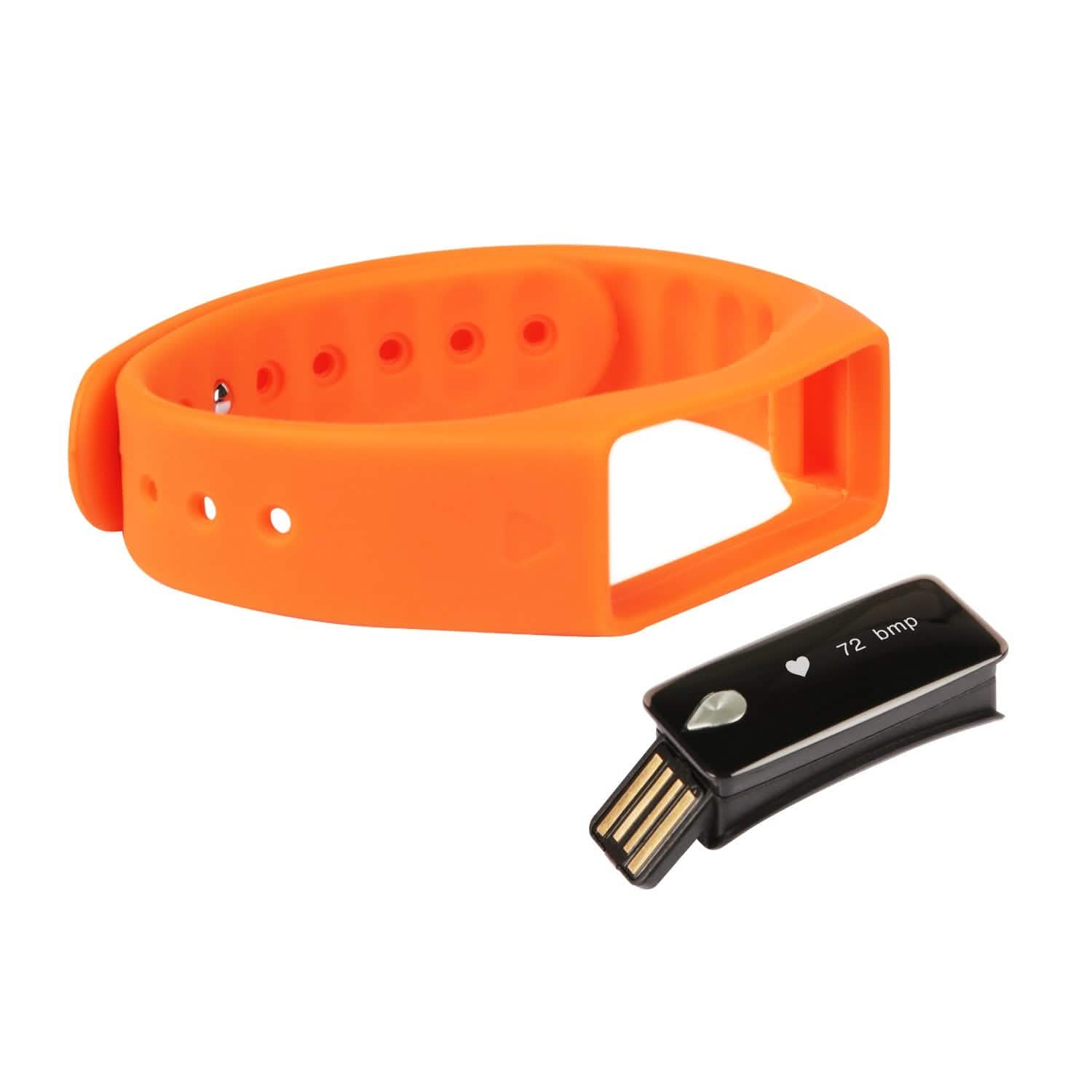 IP67 Fitness Tracker Watch with Heart Rate Monitor and Step Counter