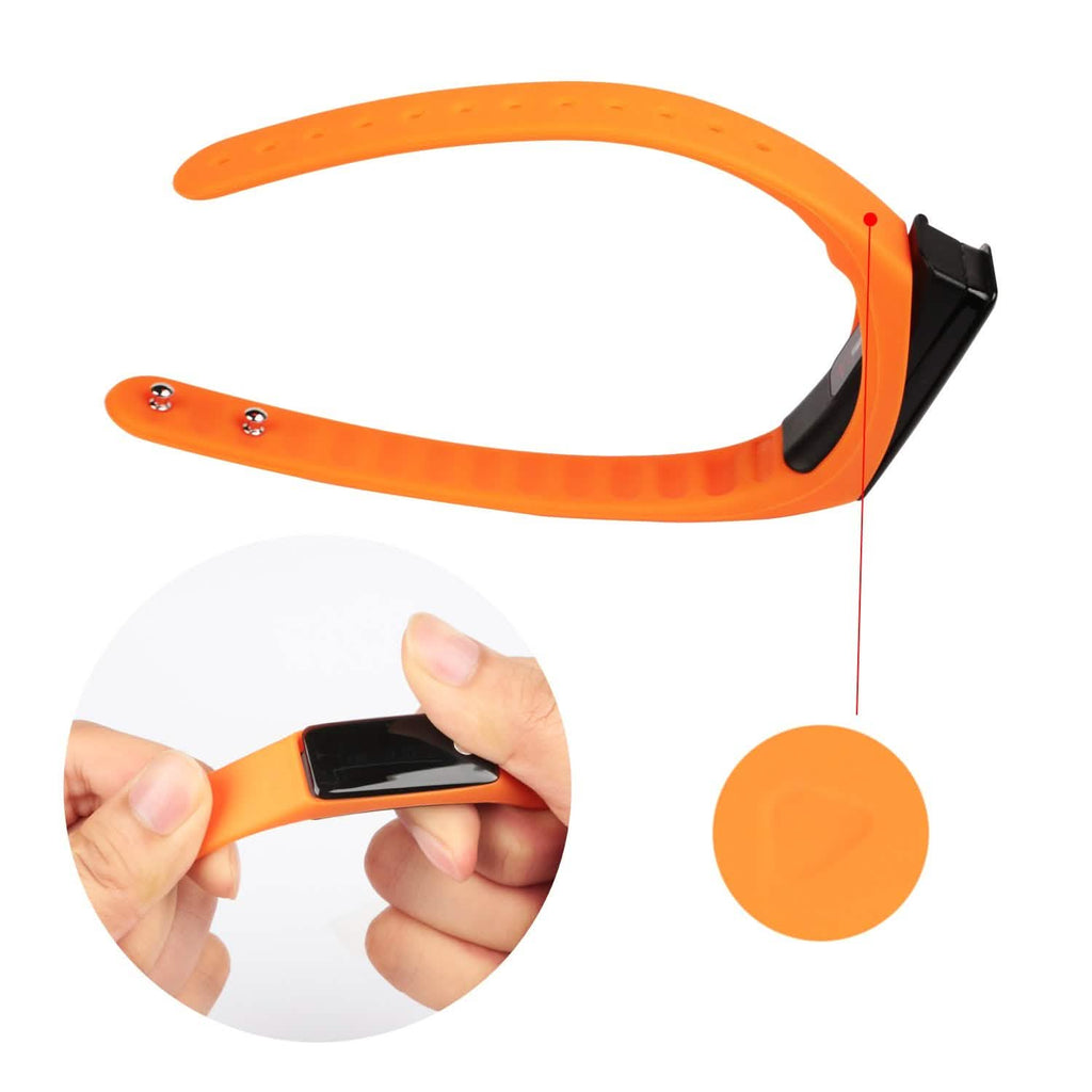 IP67 Fitness Tracker Watch with Heart Rate Monitor and Step Counter