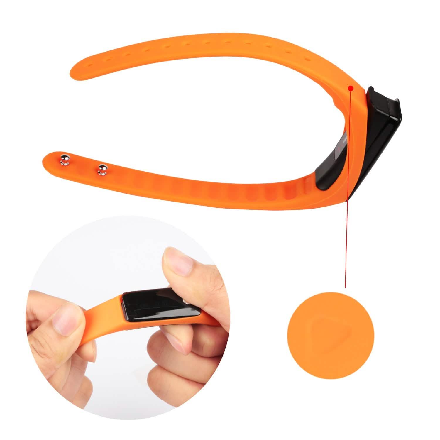 IP67 Fitness Tracker Watch with Heart Rate Monitor and Step Counter