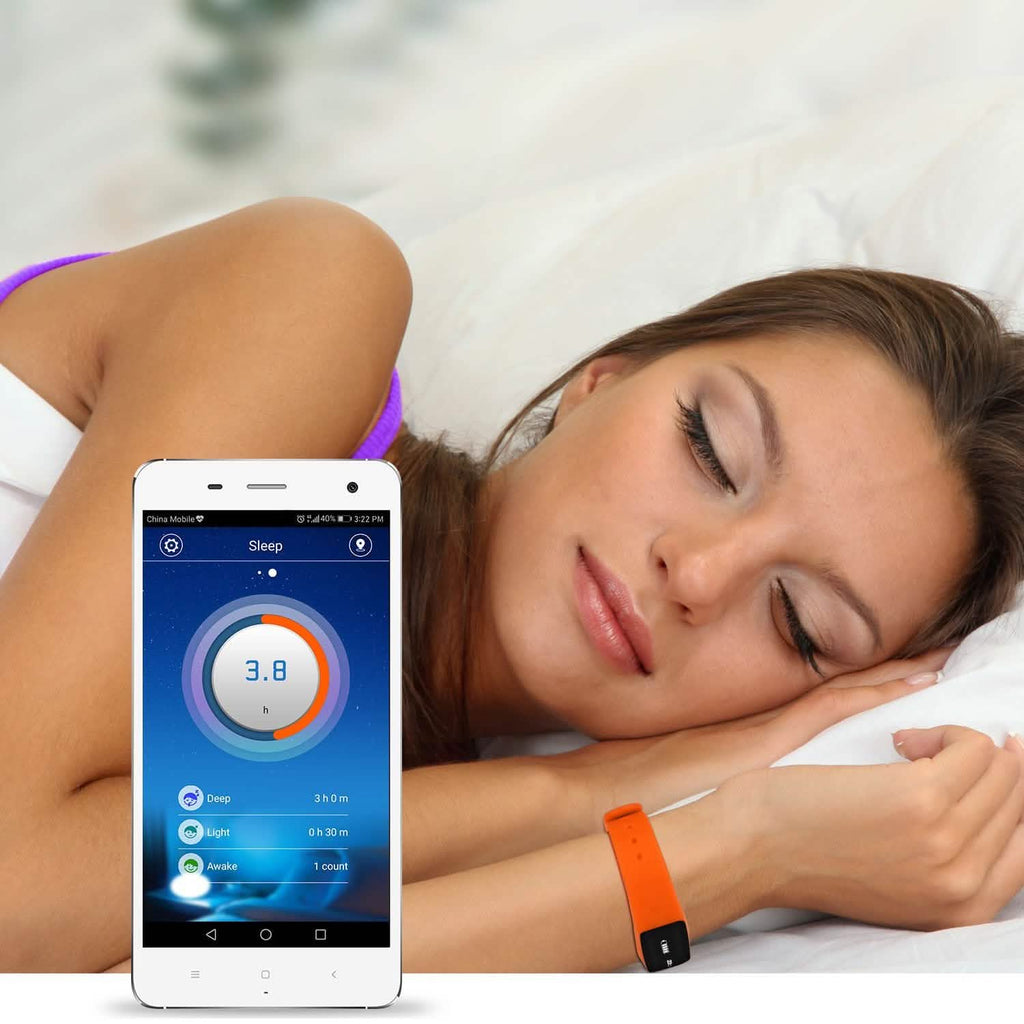 IP67 Fitness Tracker Watch with Heart Rate Monitor and Step Counter