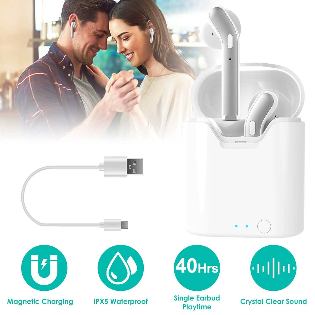 IPX5 Waterproof Wireless 5.0 TWS Earbuds