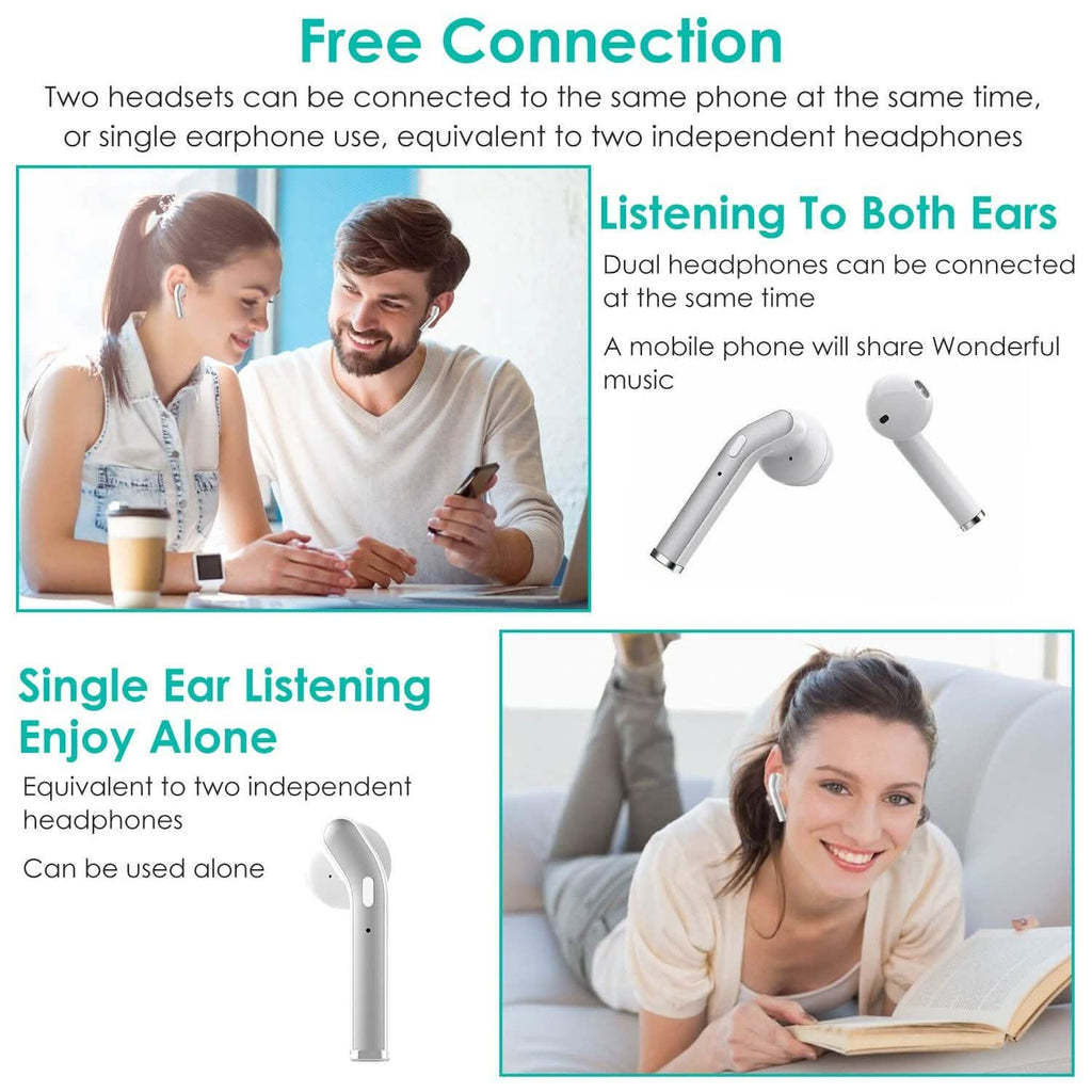 IPX5 Waterproof Wireless 5.0 TWS Earbuds